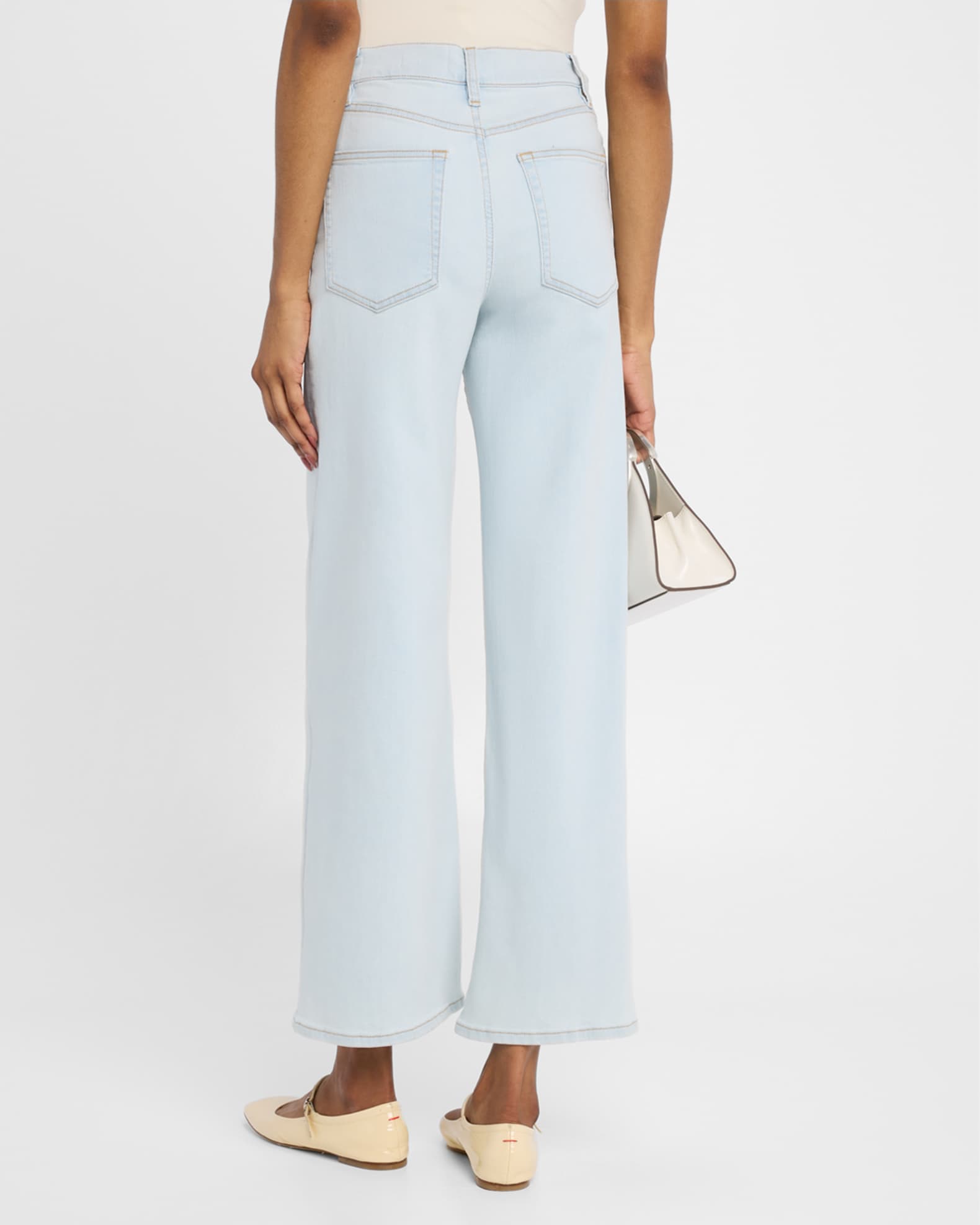 Le Slim Palazzo Jeans