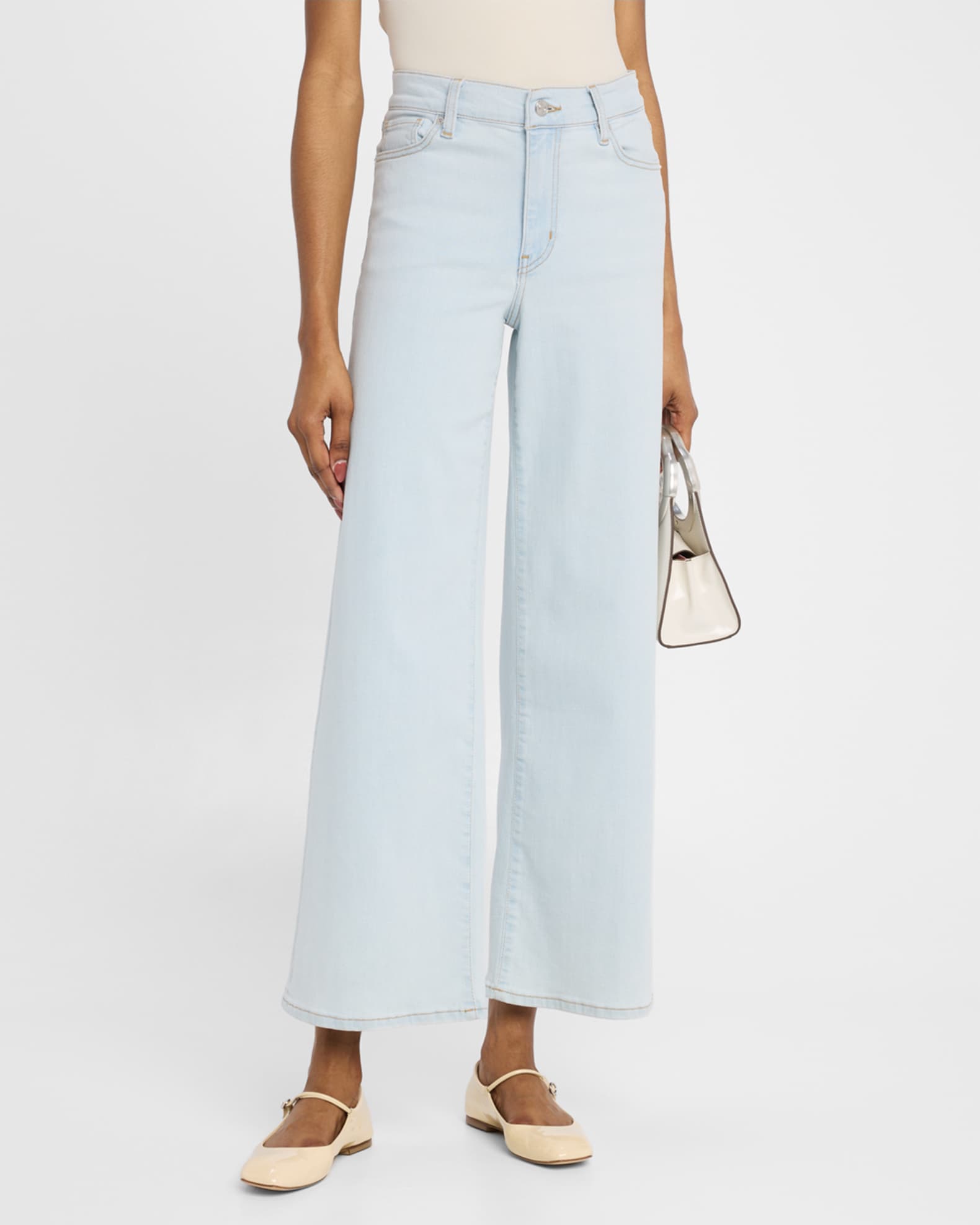 Le Slim Palazzo Jeans