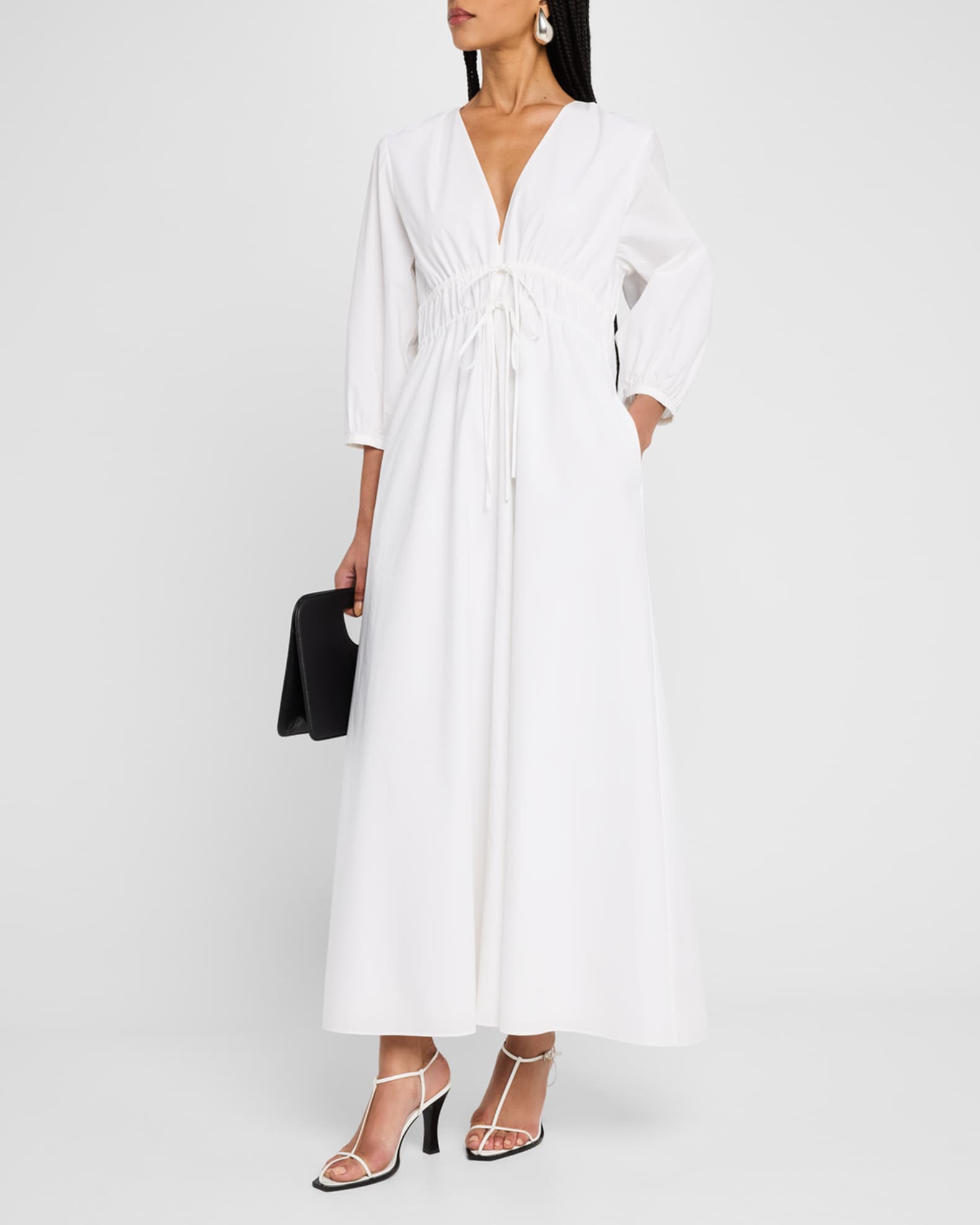 The Cinched Maxi Dress
