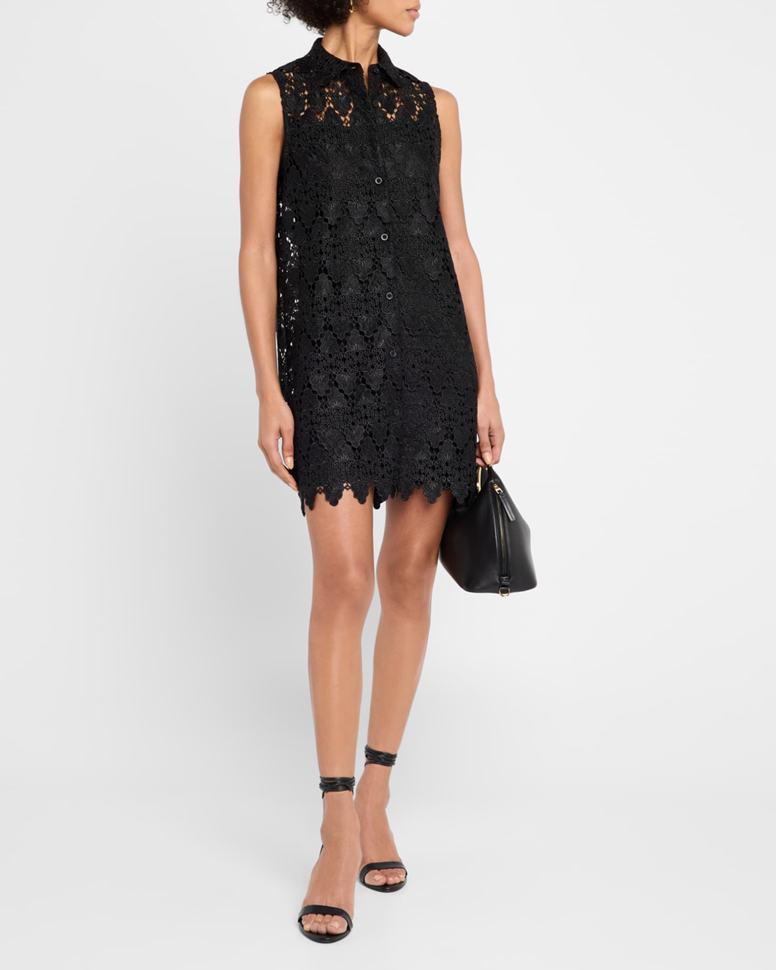The Deco Lace Mini Dress 