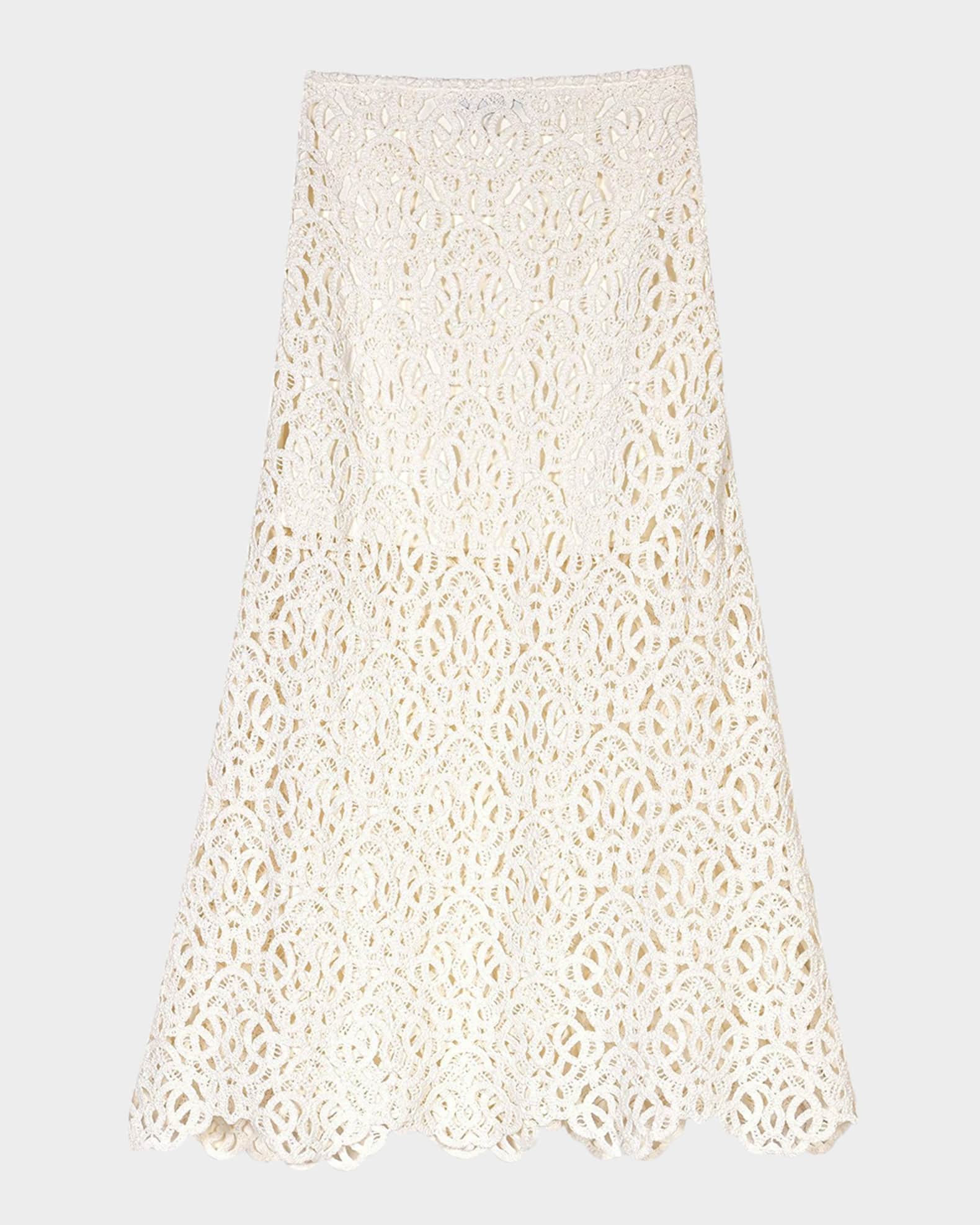 Jozimalo Crochet Midi Skirt 0