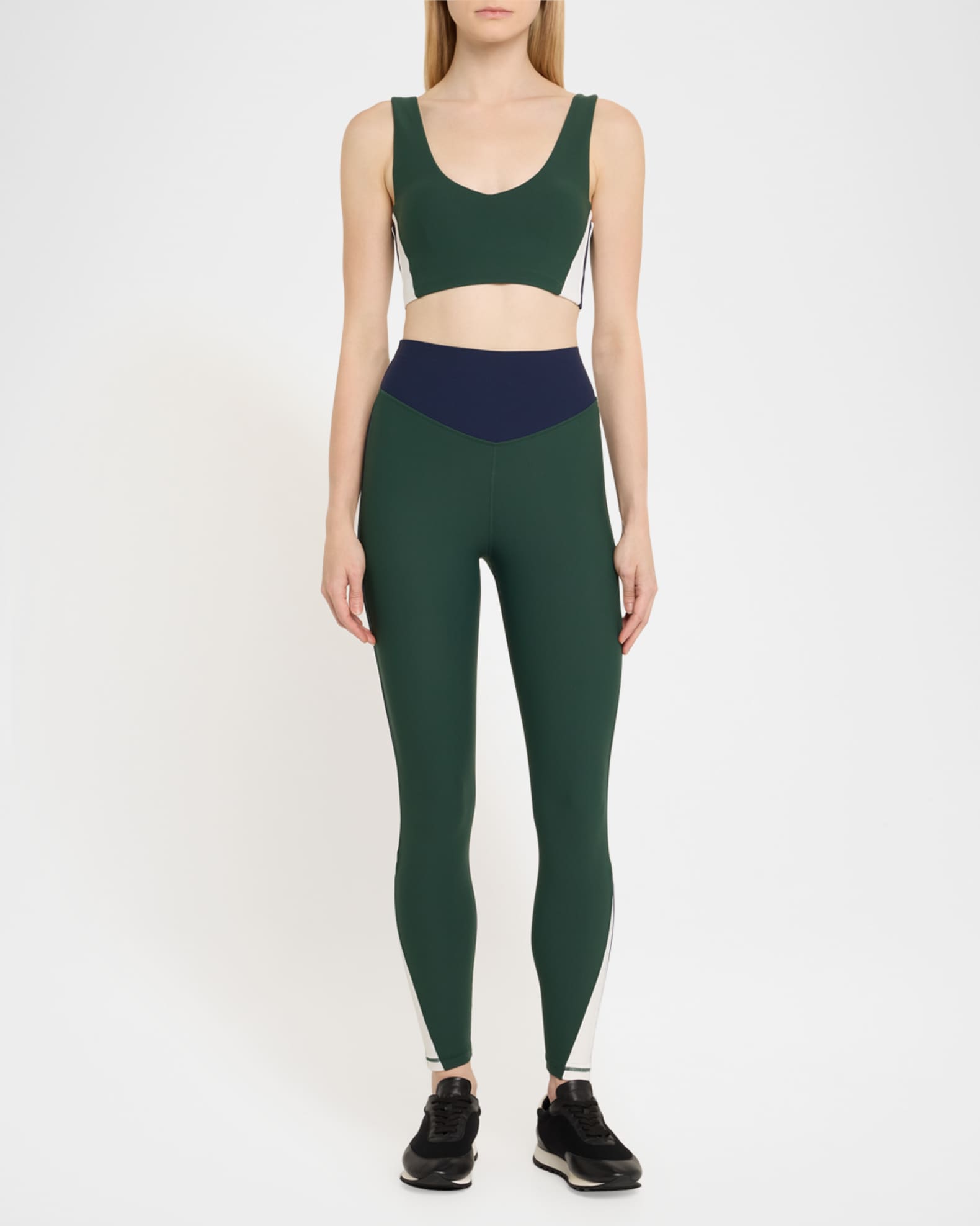 Playoff Isaac V-Neck Sports Bra - Thumbnail 2
