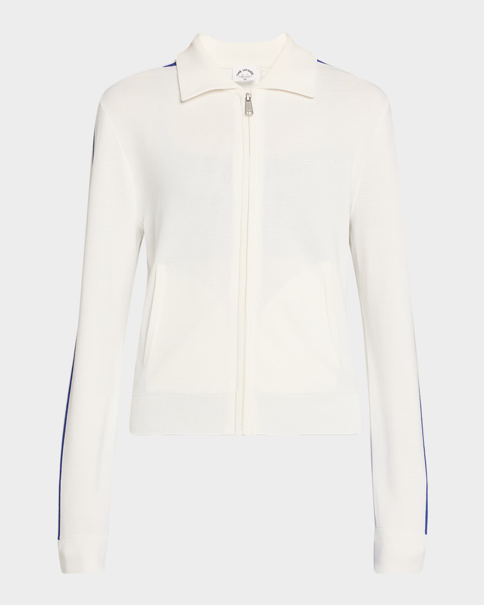 The Upside Carnaby Pari Zip Knit Jacket | Neiman Marcus