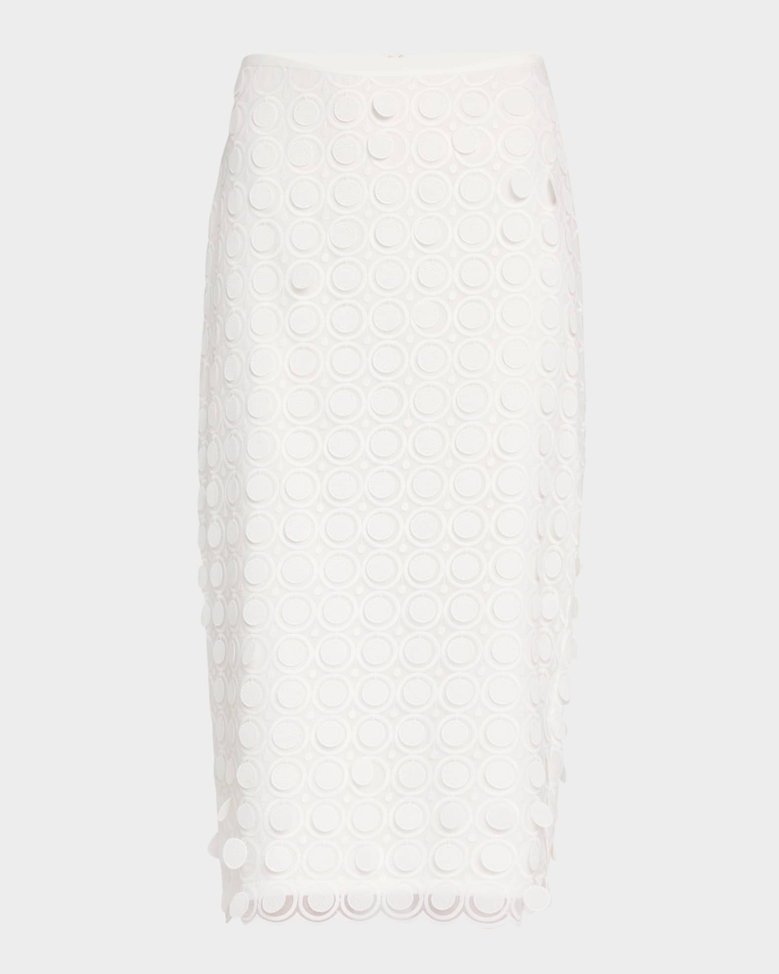 Dita 2 Woven Paillette Midi Skirt 0