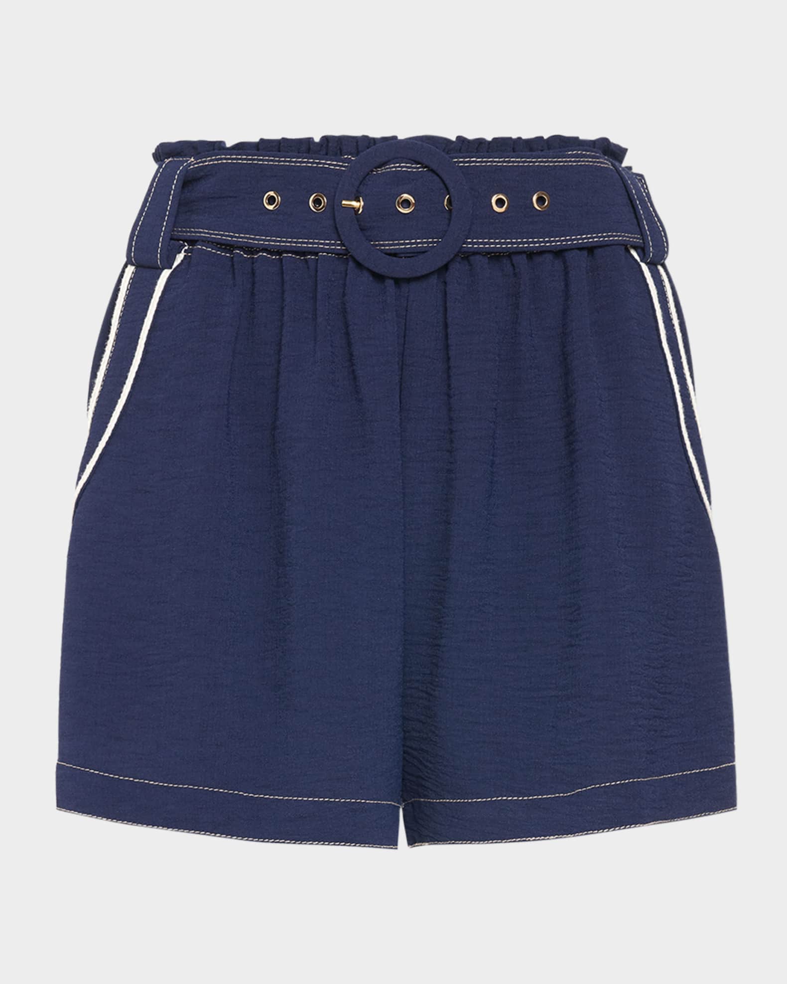 Petra Belted Shorts 0