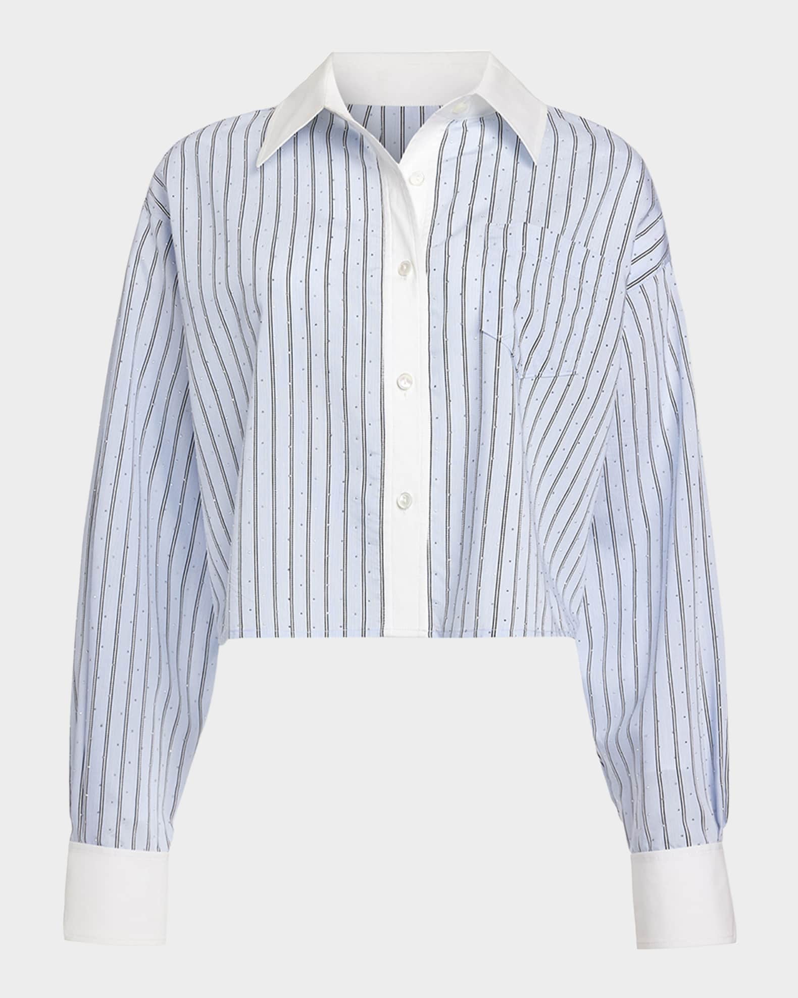 Lennox Stripe Long-Sleeve Top 0