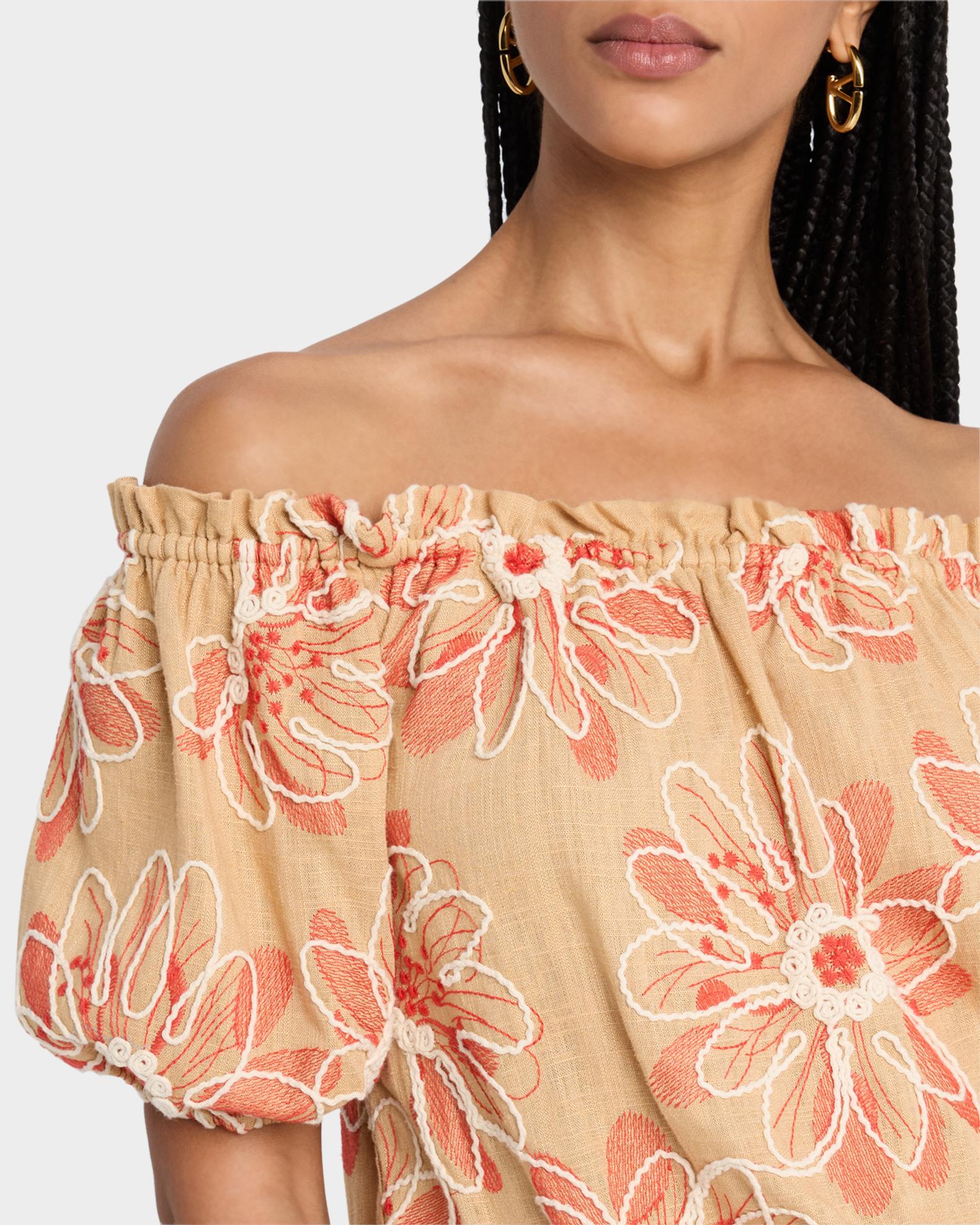 Floral Lana Blouse - Pink