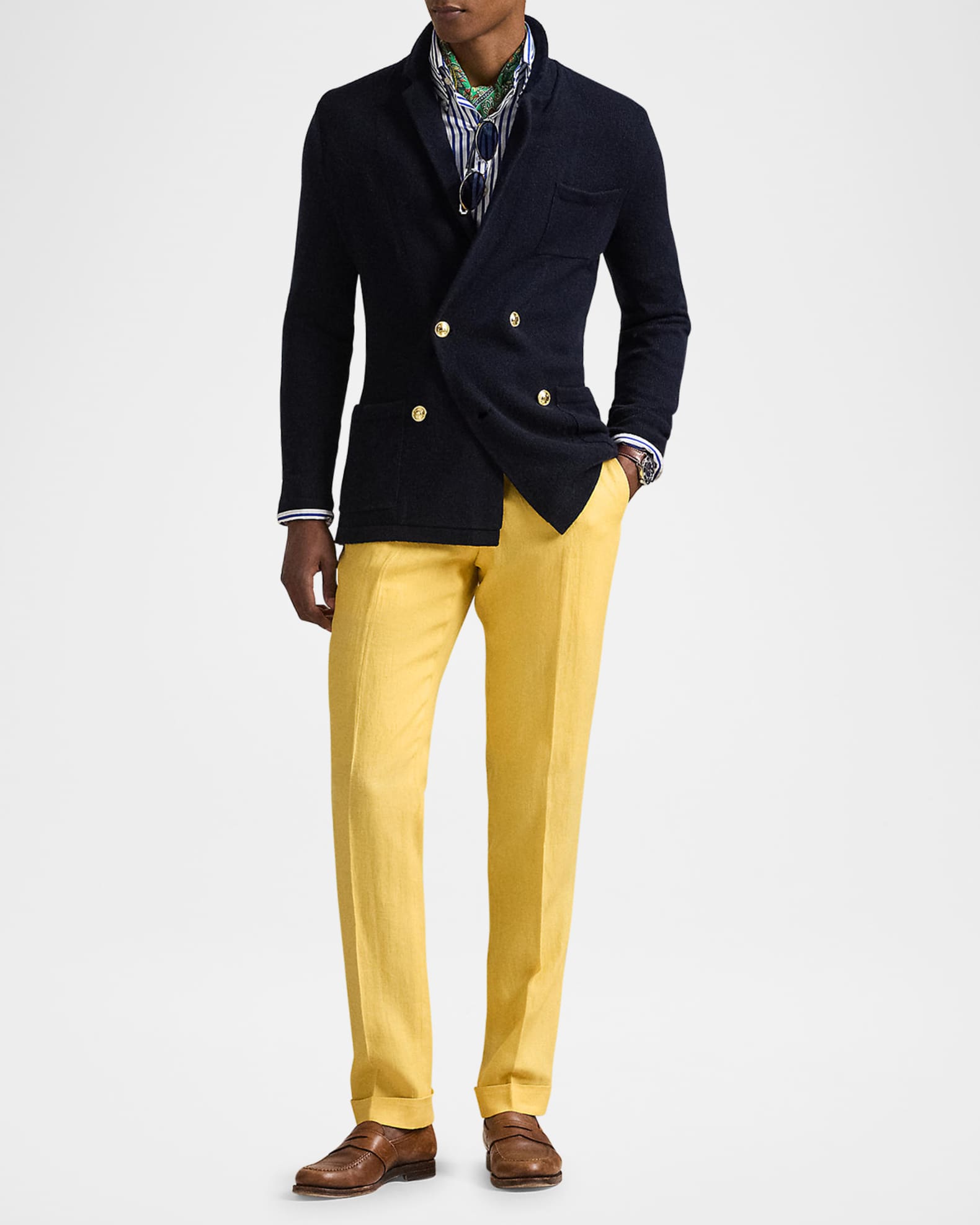 Men's Linen Suit Trousers 1