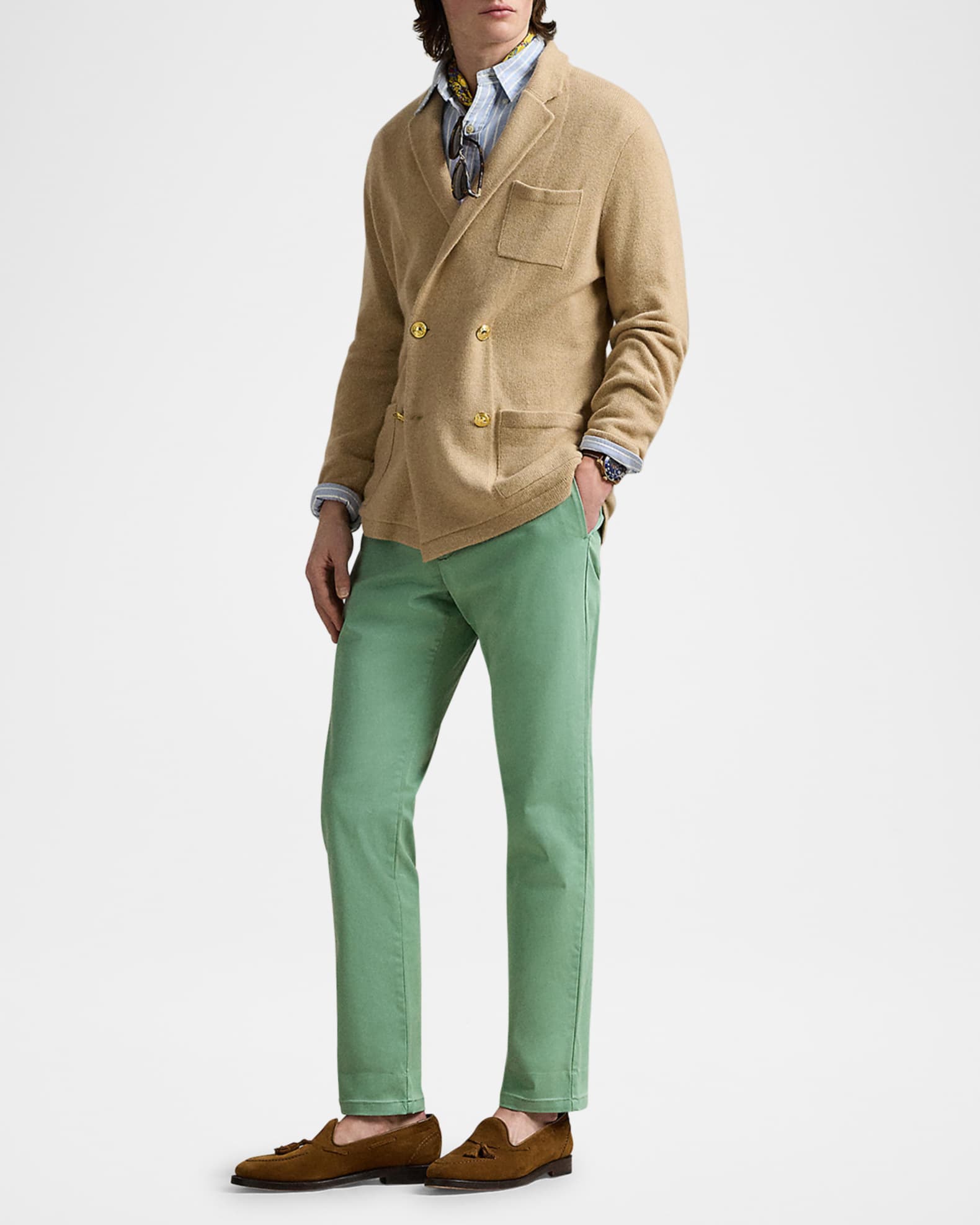 Men's Jarrett Slim Sateen Pants 1
