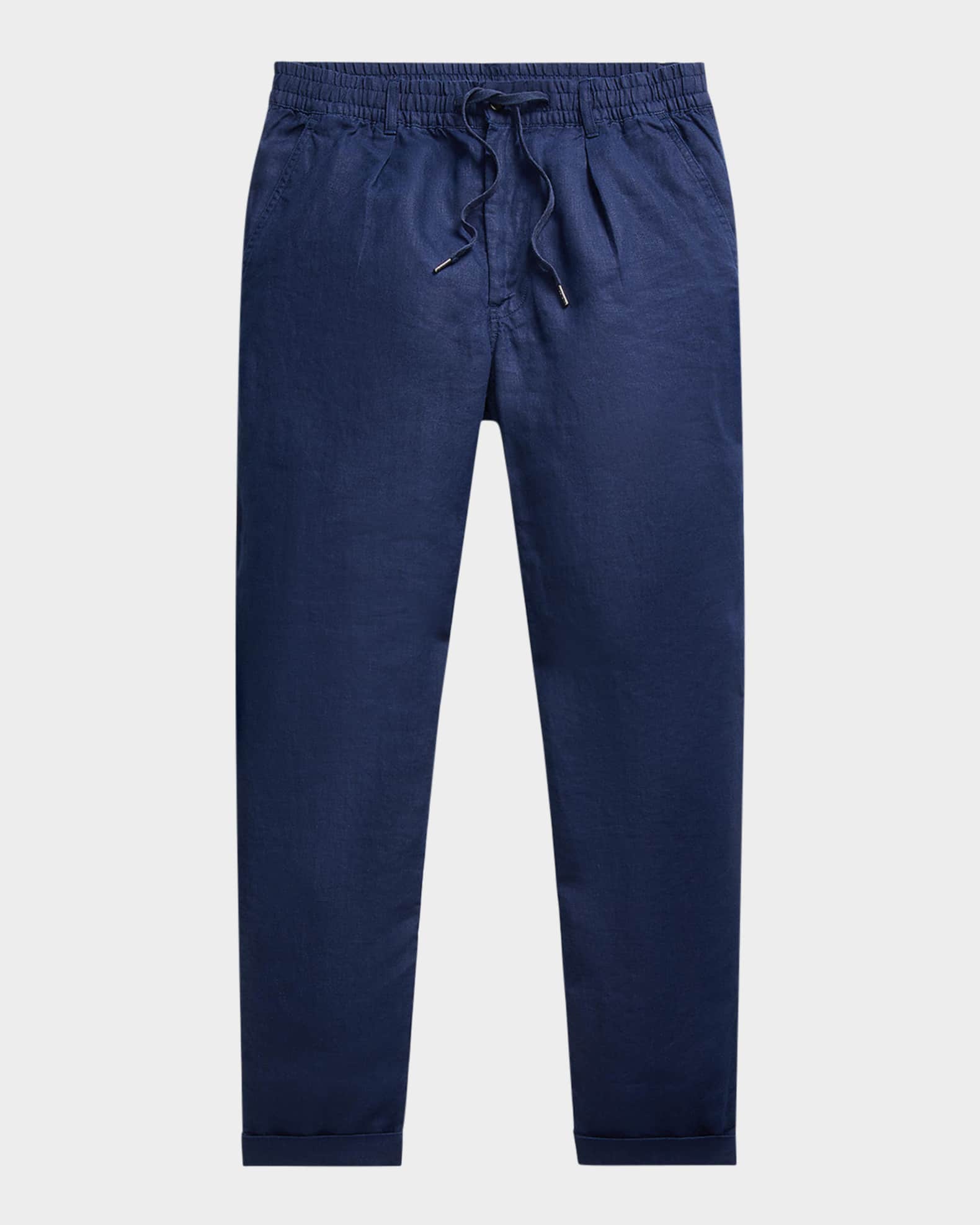 Men's Prepster Slim Tapered Linen Pants 0