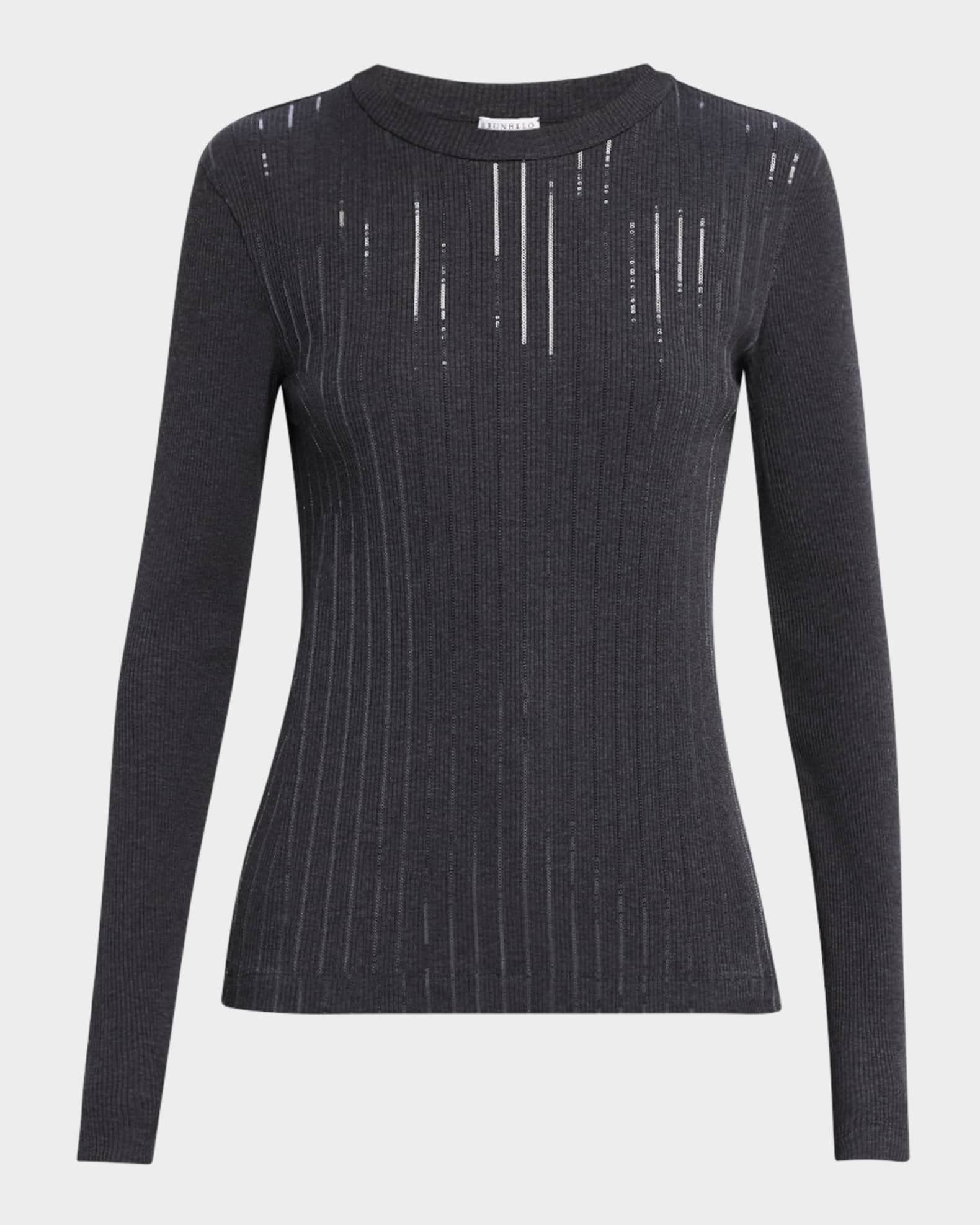 BRUNELLO CUCINELLI モニリティテルクルネックTシャツトレス uploading-1424866.jpg