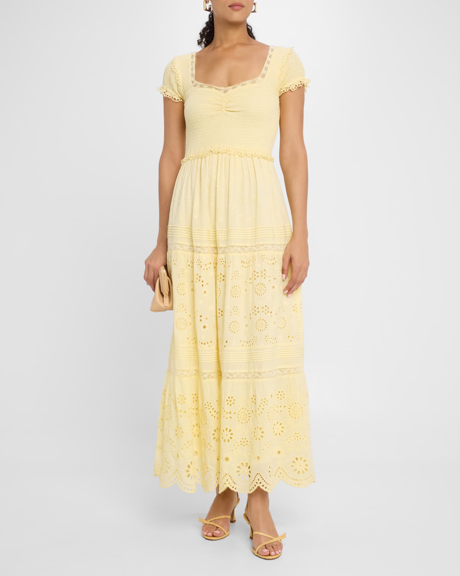 Bisolet Embroidered Maxi Dress 1