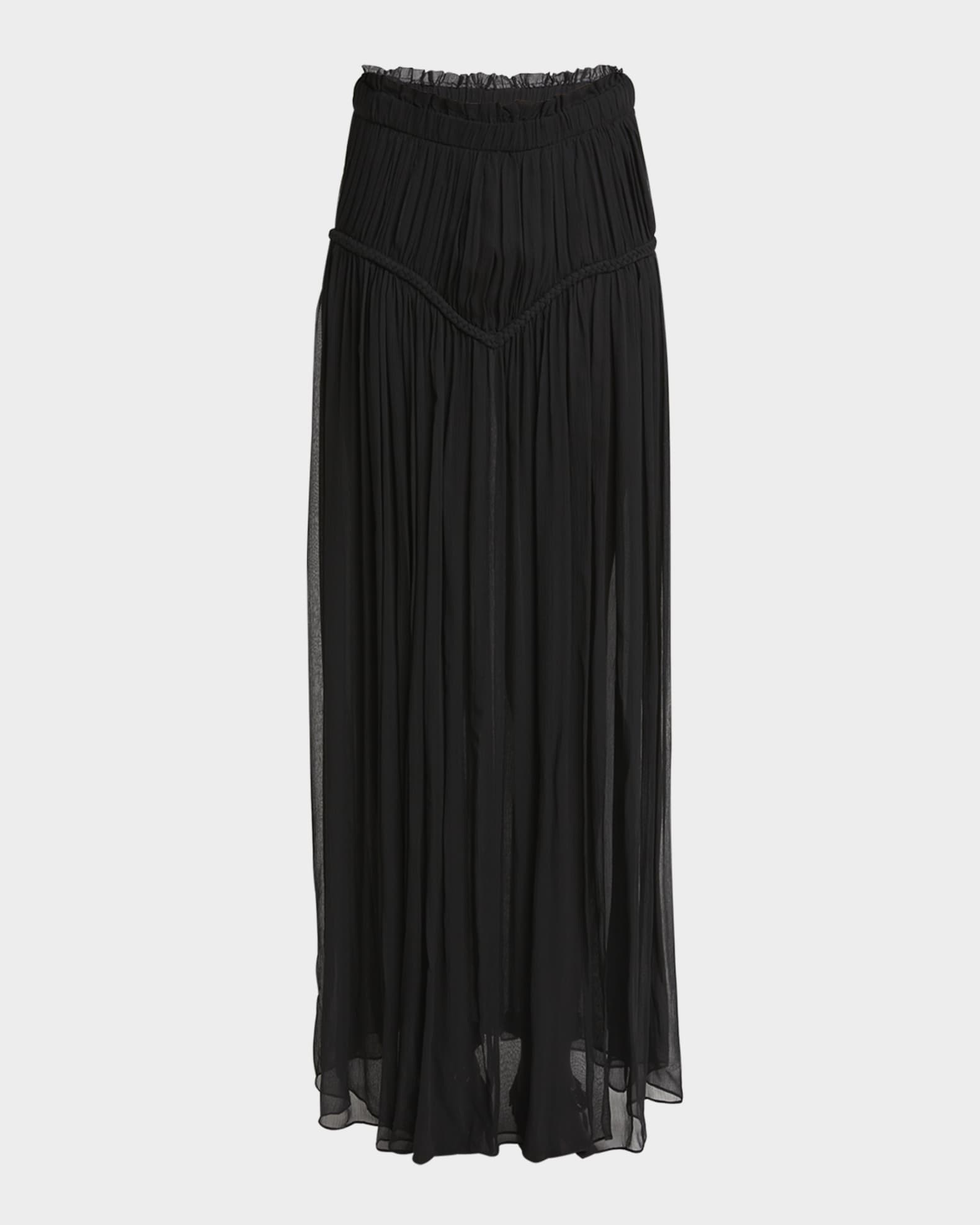 スカート Isabel Marant 'Rolande' skirt Isabel Marant Rolande Maxi Chiffon Silk Skirt | Neiman Marcus