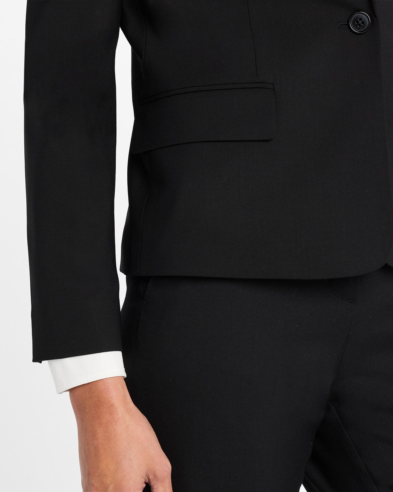 Theory Slim One-Button Jacket | Neiman Marcus