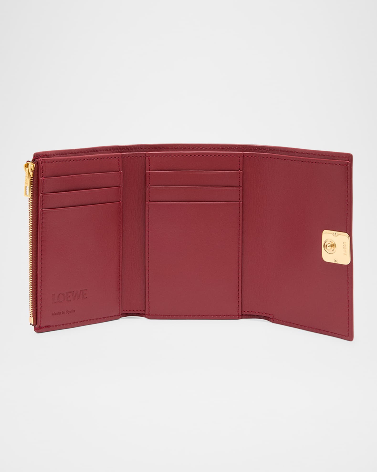 Loewe Small Anagram Wallet in Napa Leather | Neiman Marcus