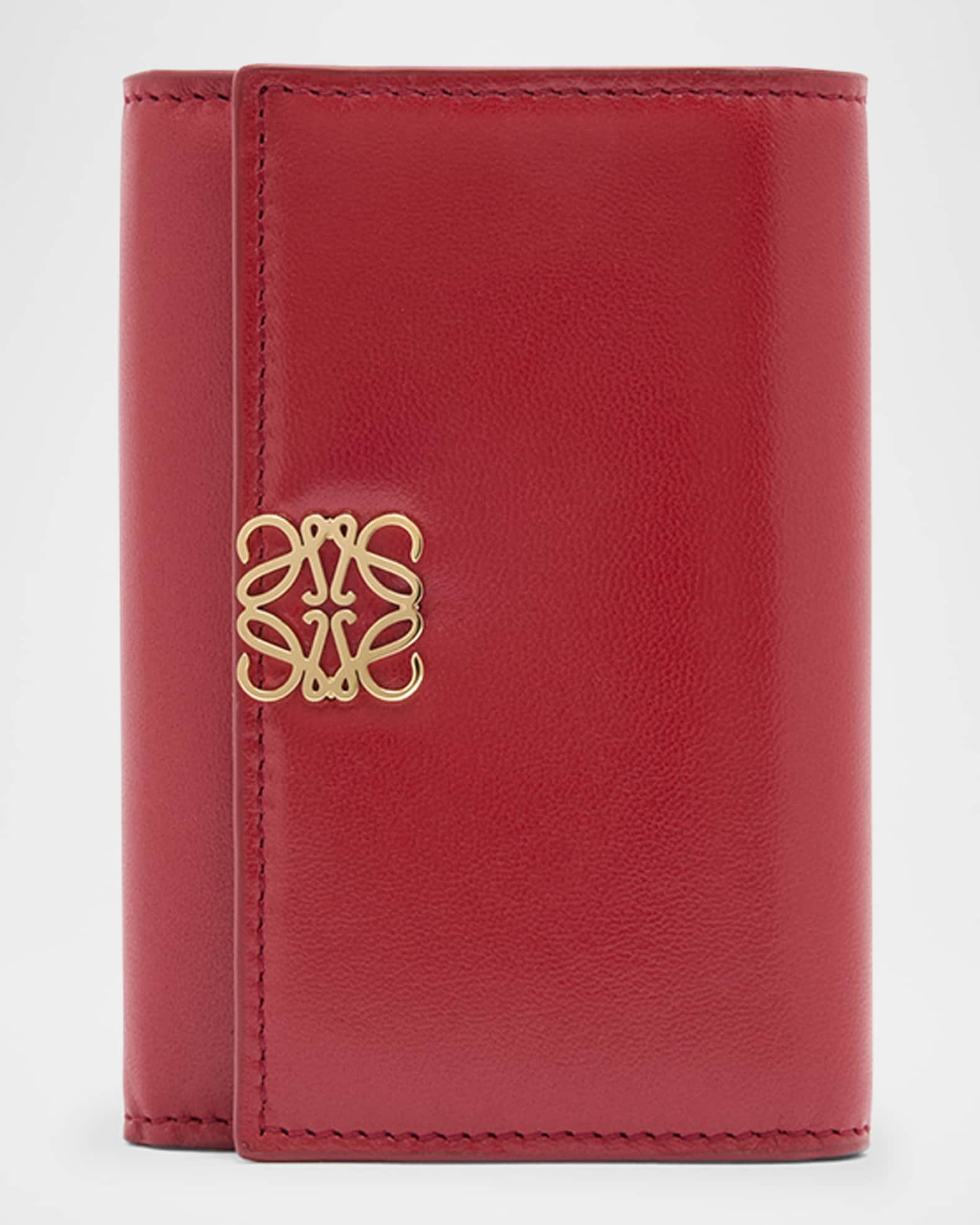 【LOEWE】 Anagram leather wallet LOEWE Anagram textured-leather wallet | NET-A-PORTER
