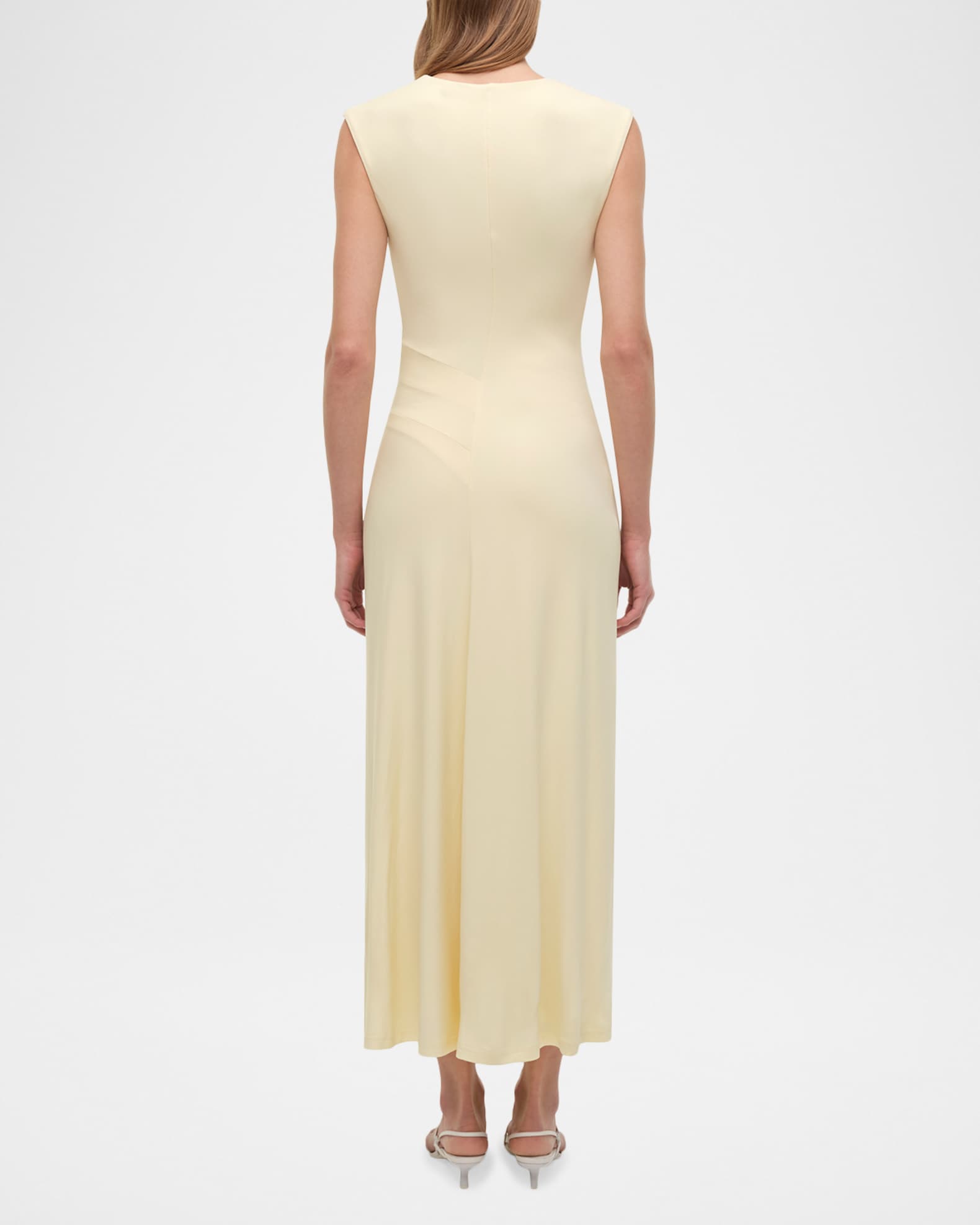 simkhai yellow beaded dress SIMKHAI Dahlia Floral-Lace Midi Dress main image 1