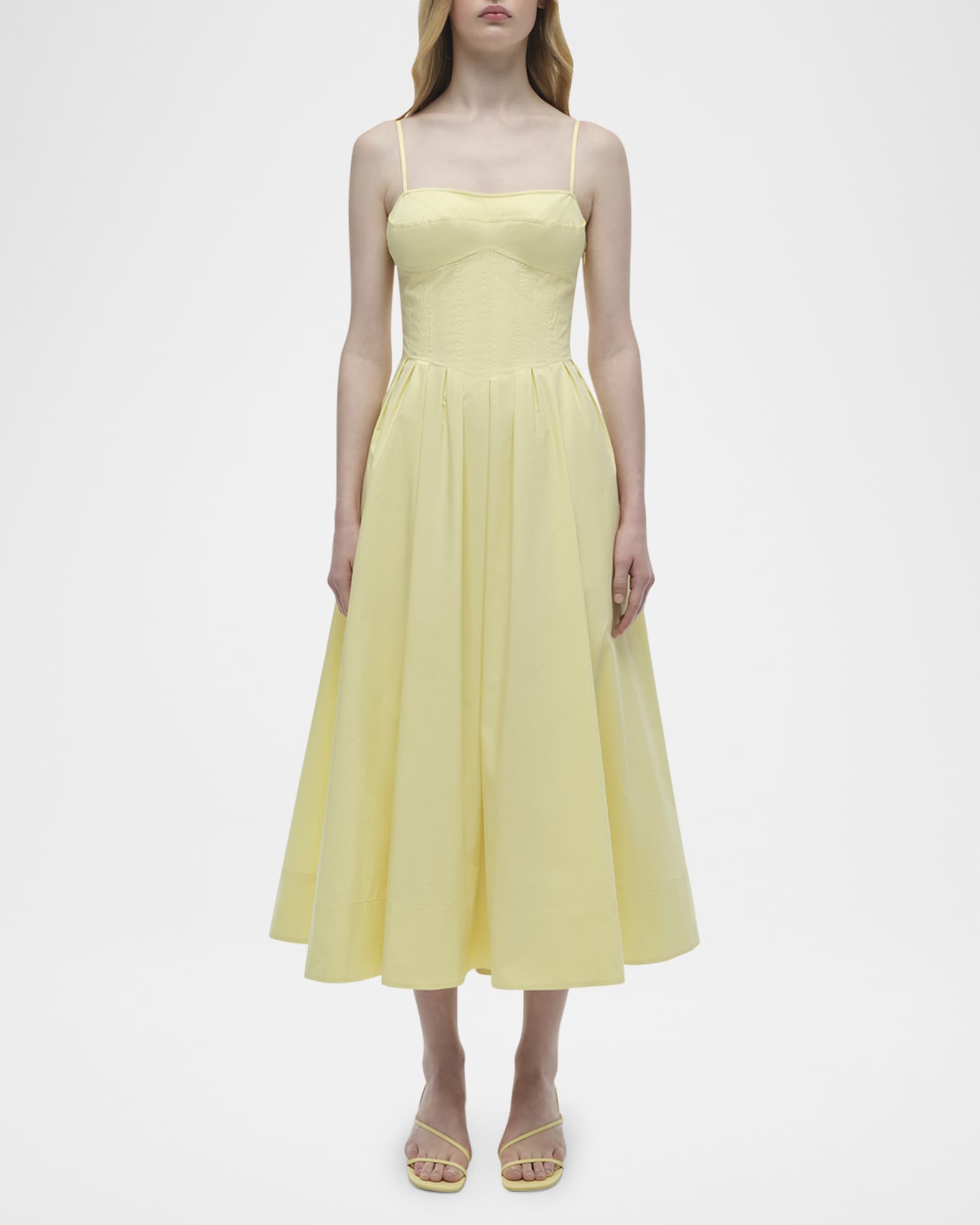 Kittiya Sleeveless A-Line Midi Dress 1
