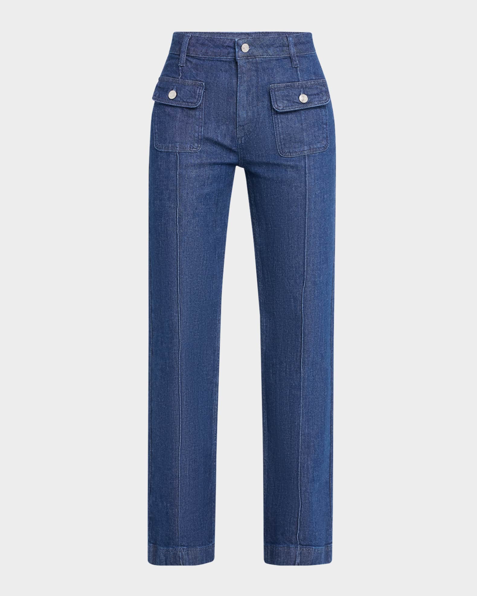 Taylor Wide-Leg Jeans 0