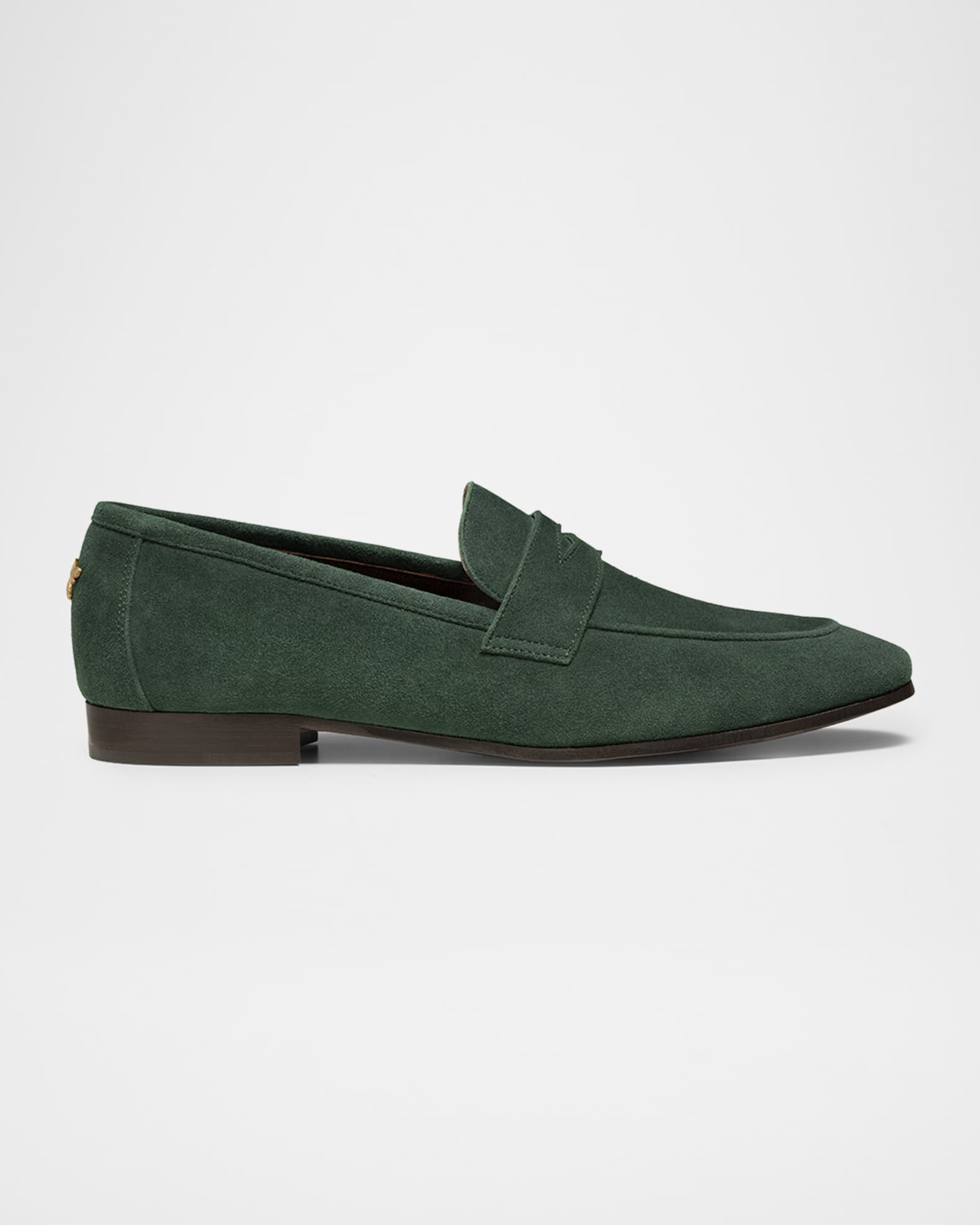 Suede Penny Loafers 0