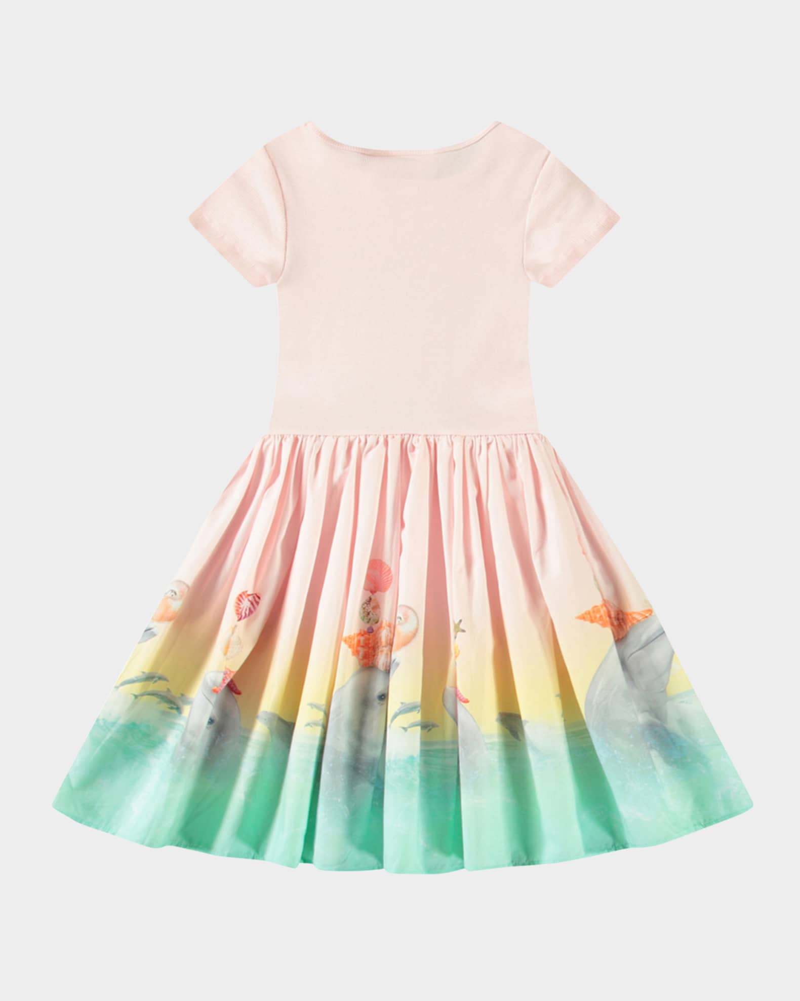 Girl's Cissa Graphic Combo Dress 1