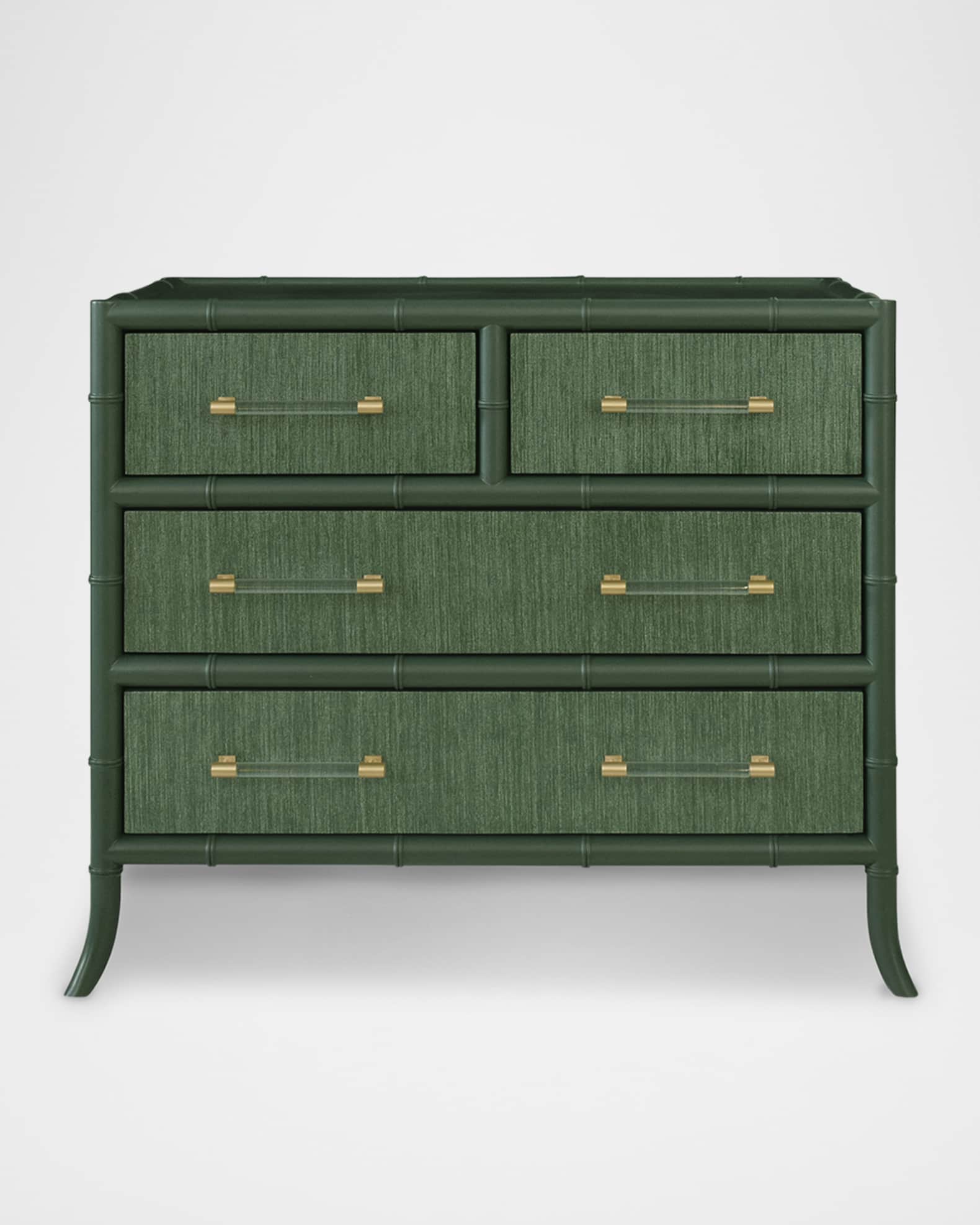 Beckett 4-Drawer Chest, Green 0