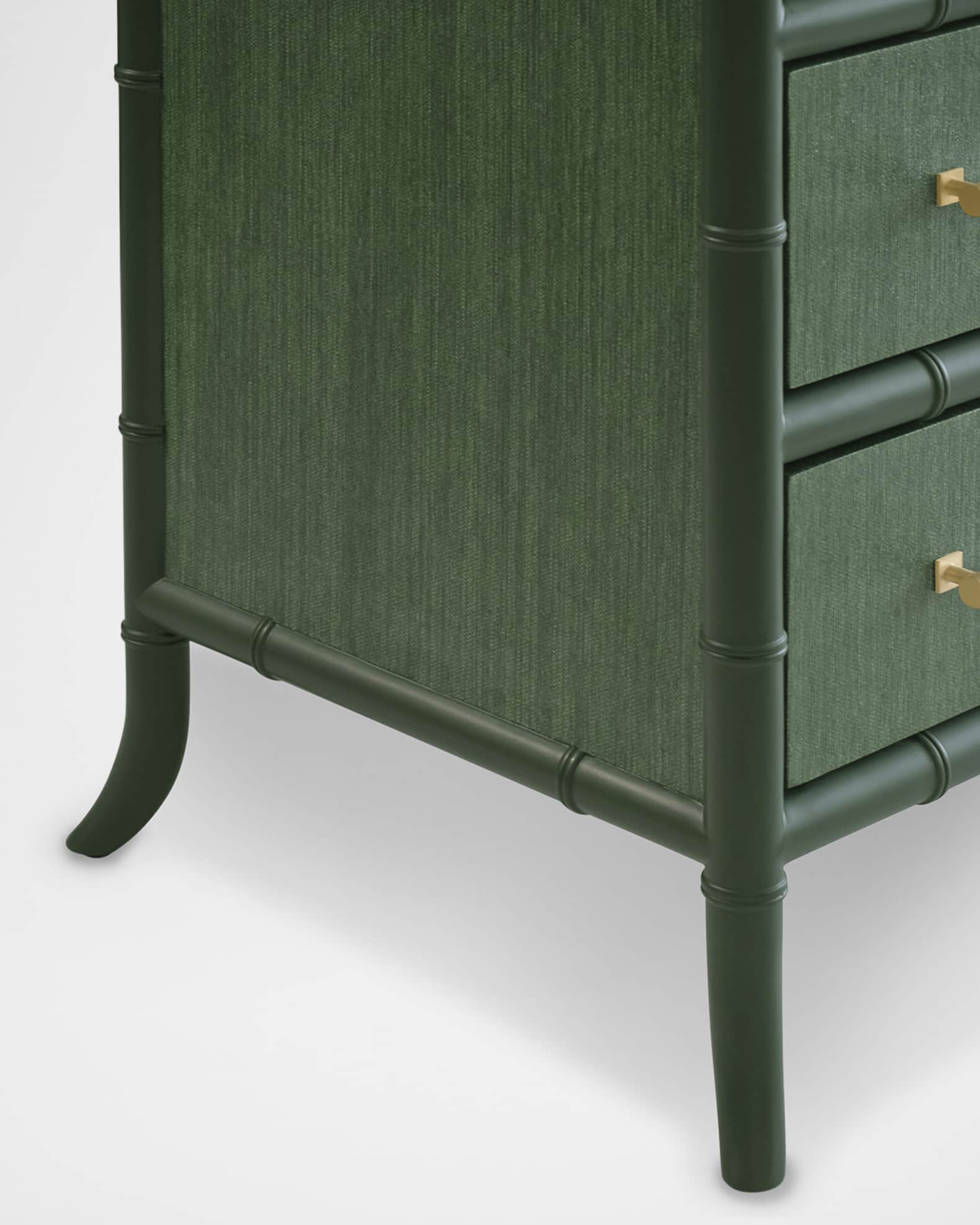 Beckett 4-Drawer Chest, Green 1