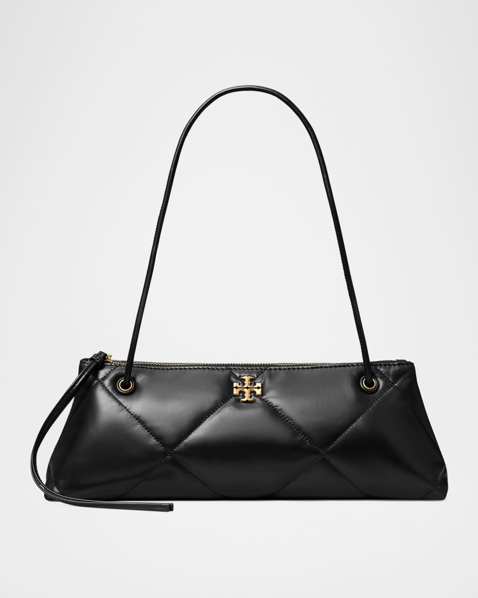 Tory Burch Kira Quilted Leather East-West Shoulder Bag
