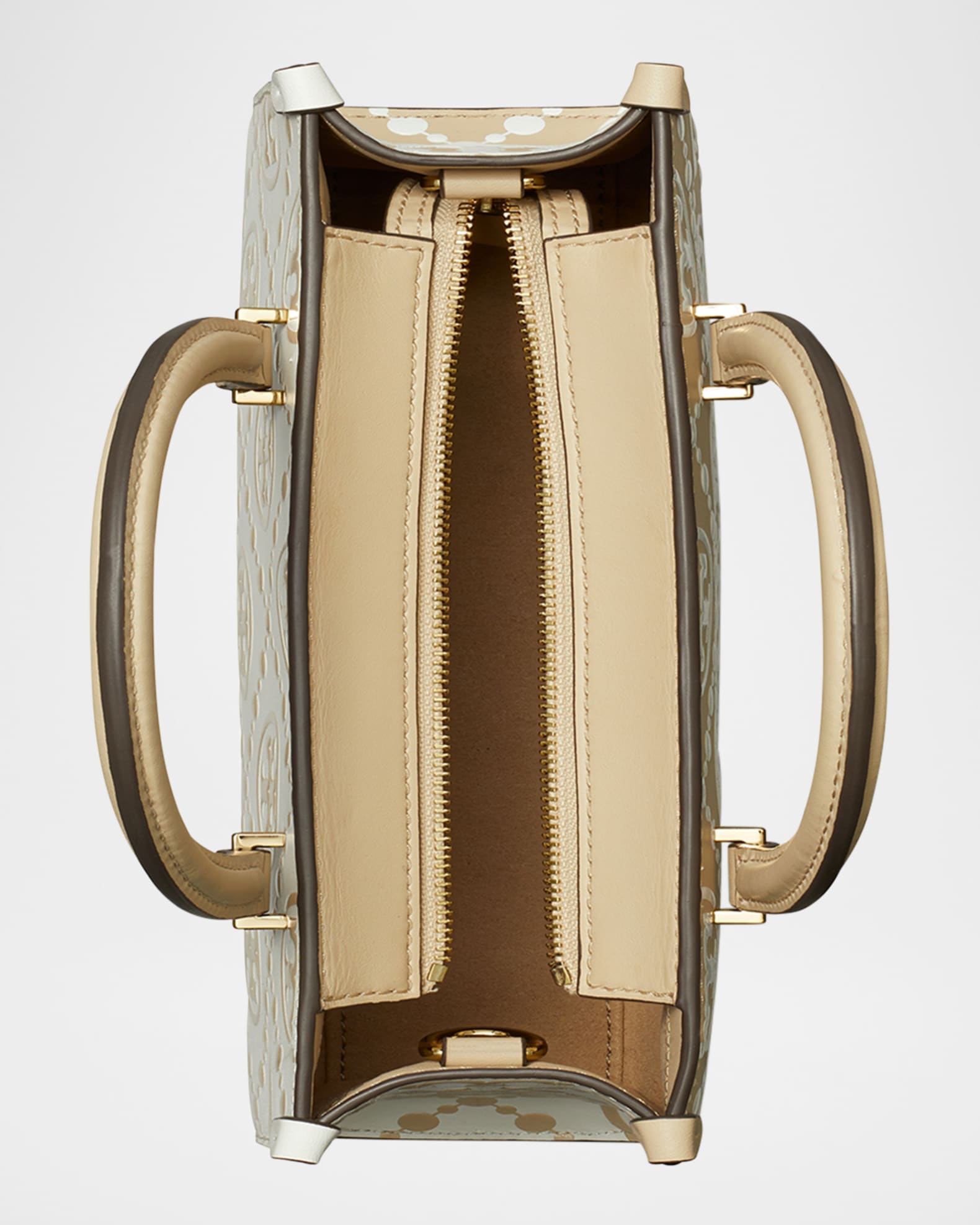 Tory Burch Small T Monogram East-West Leather Tote Bag