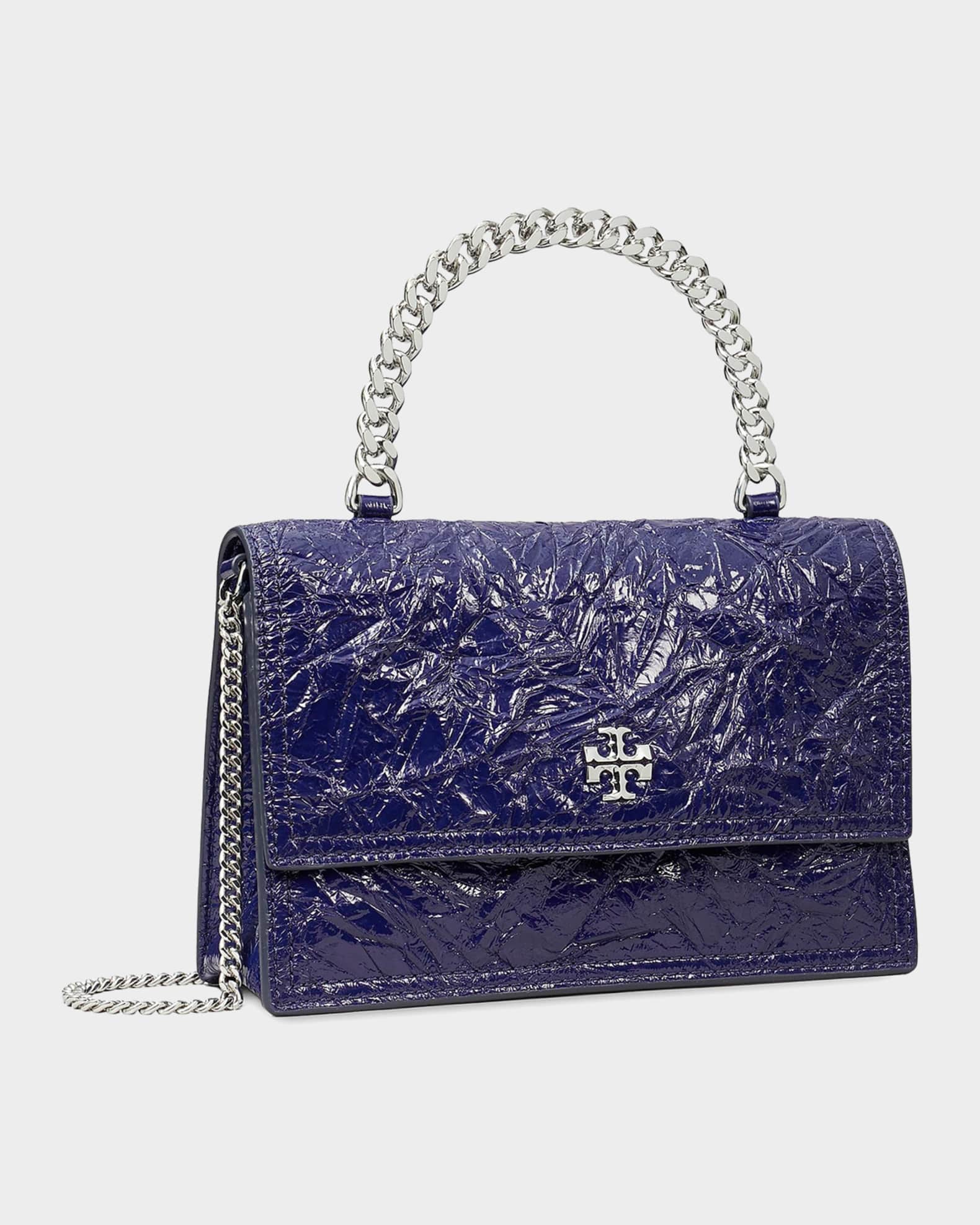 『KIRA』 Tory Burch Kira Mini Deconstructed Leather Top-Handle Bag | Neiman
