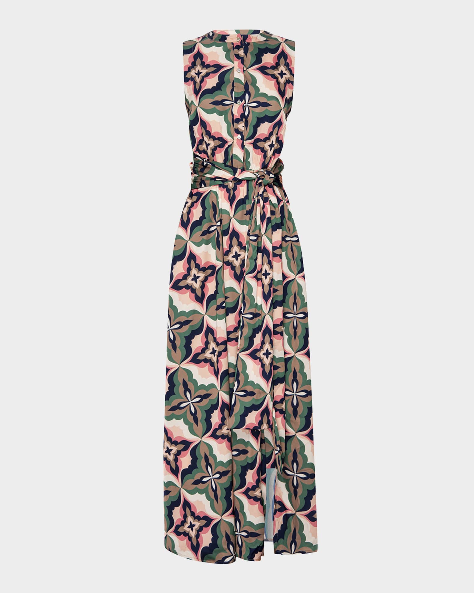 Anabella Mosaic Tile Maxi Dress 0
