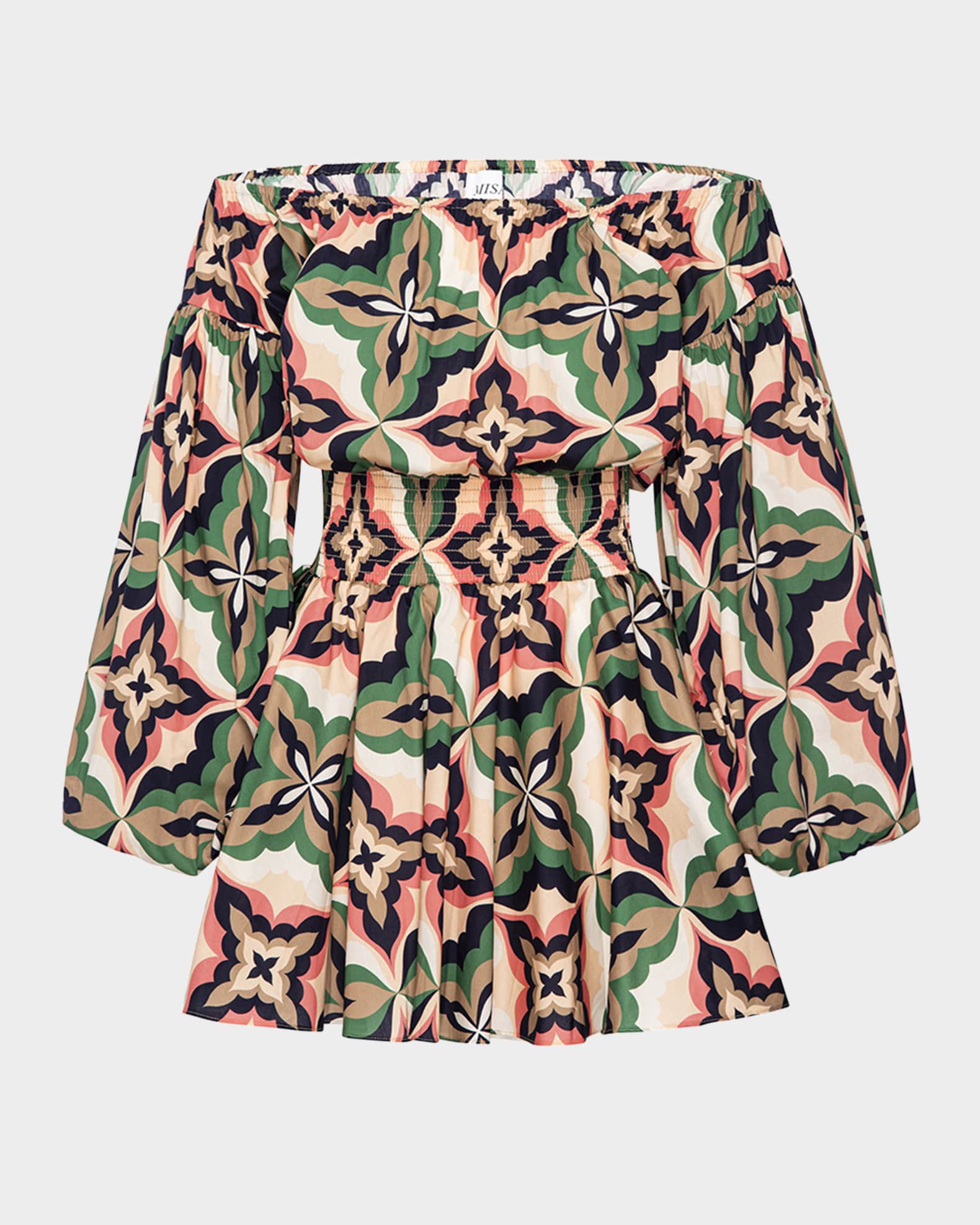 Prismatic Tile Jordana Mini Dress 0