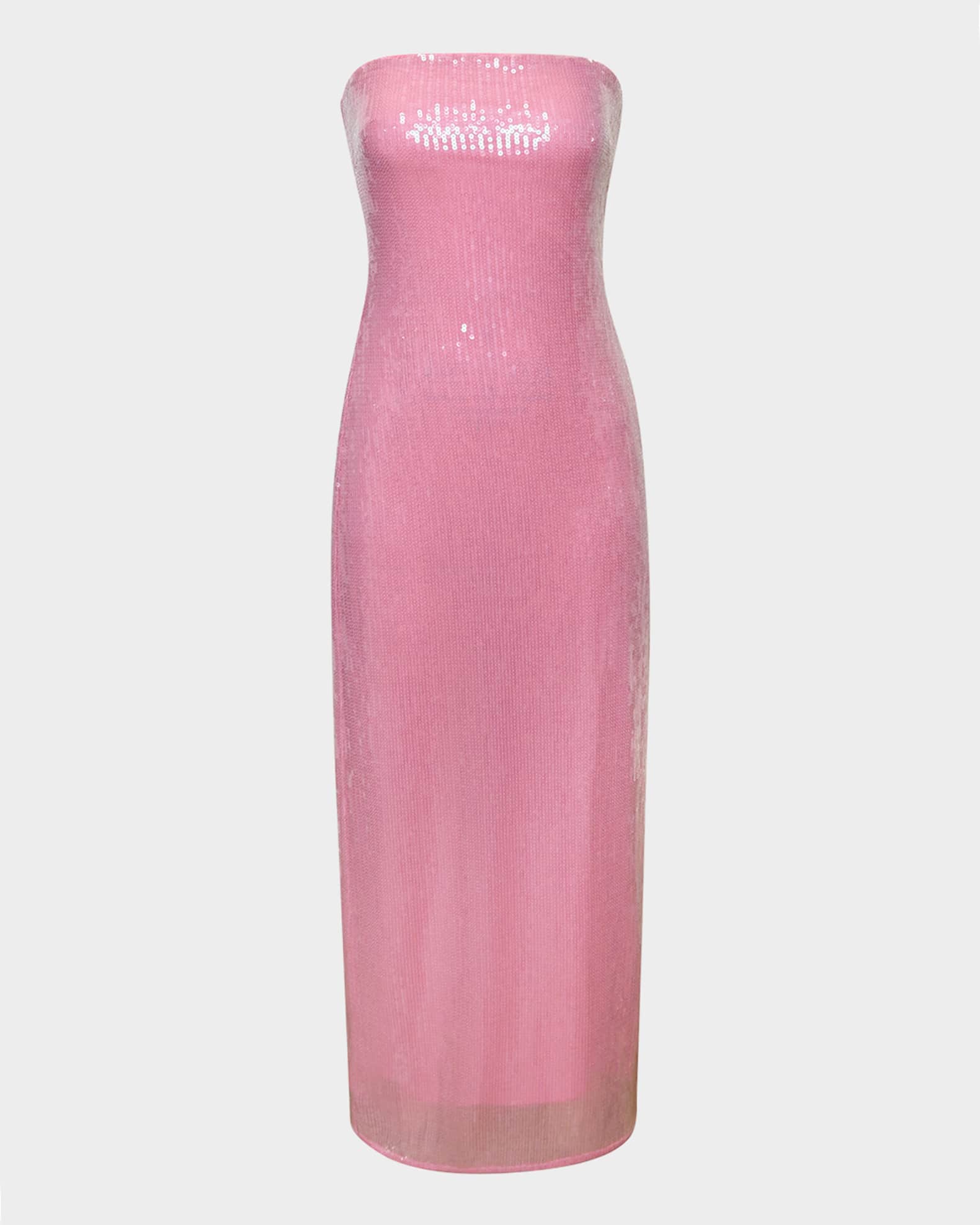 sachin and babi light blue dress Hutch Elena Strapless Sequin Column Maxi Dress