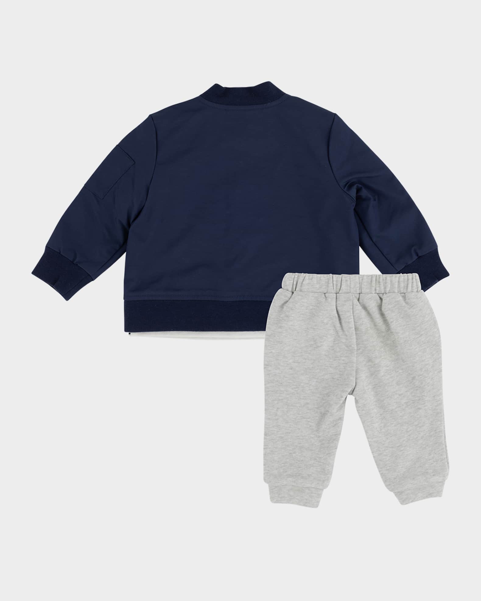 Boy's Bomber Jacket W/ Top & Pants, Size 3M-24M 1