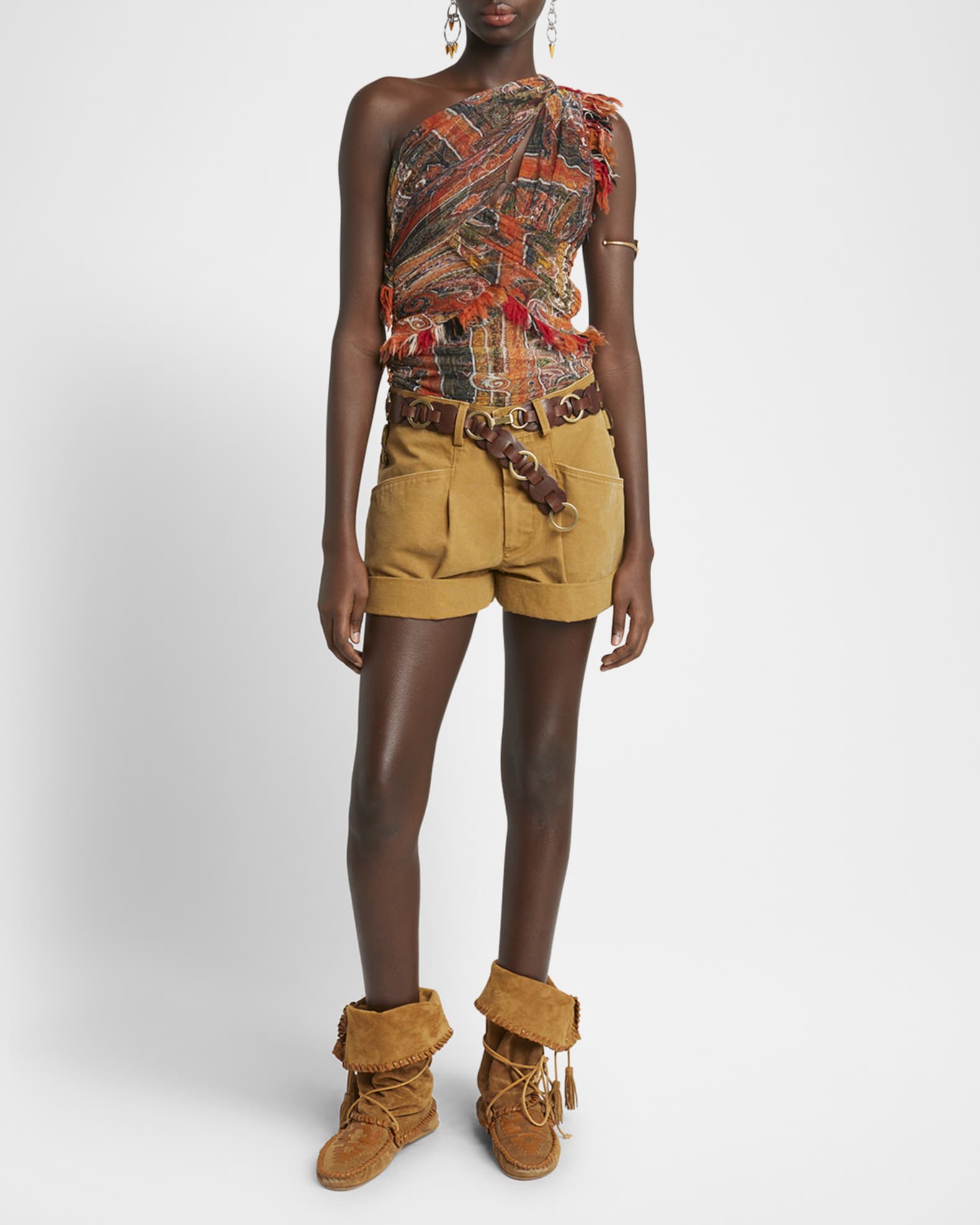 Devona Draped One-Shoulder Top 1