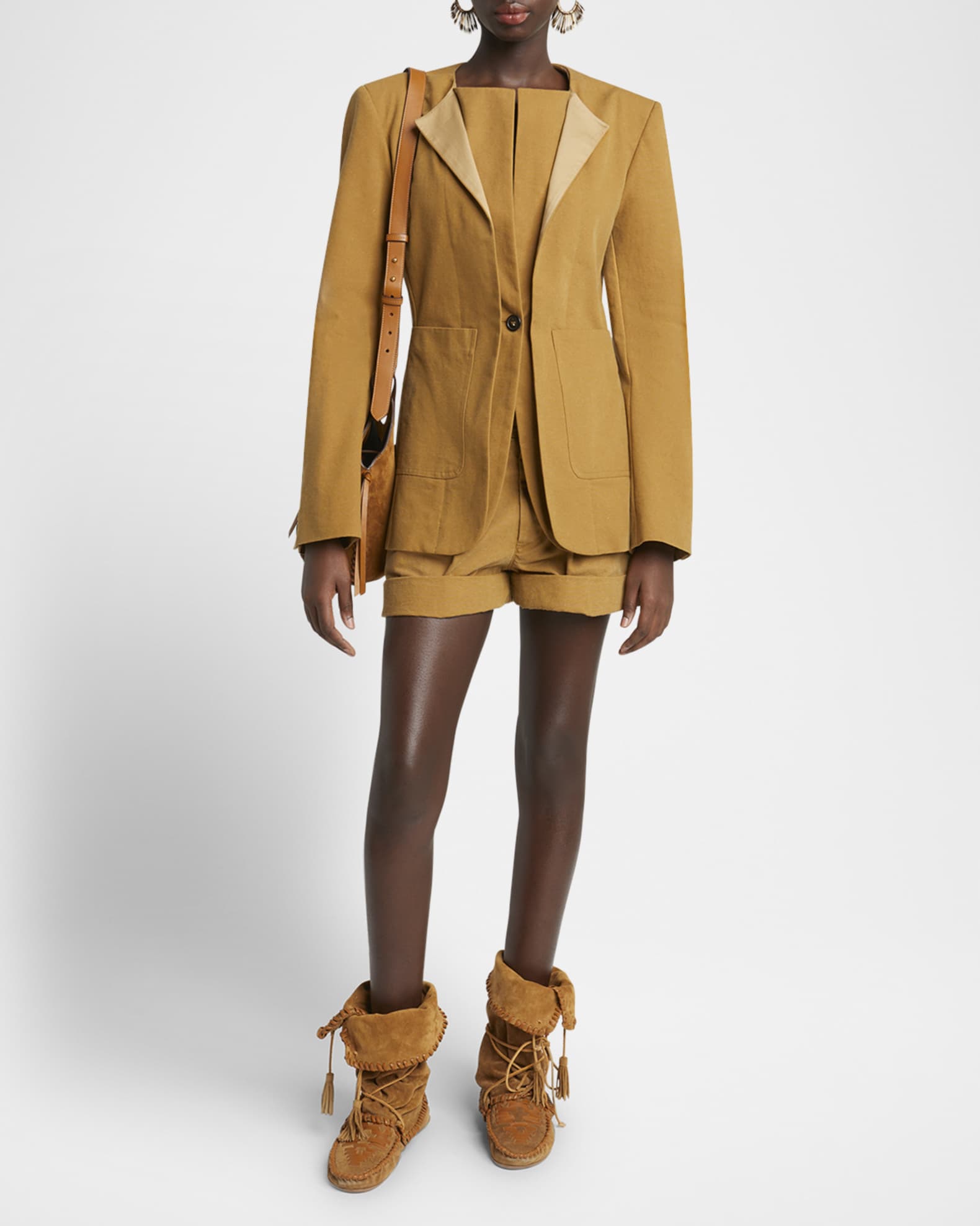 Francia Layered Single-Breasted Jacket 1