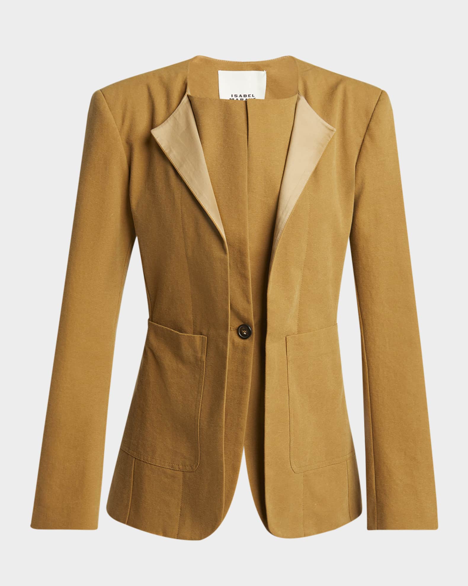 Francia Layered Single-Breasted Jacket 0