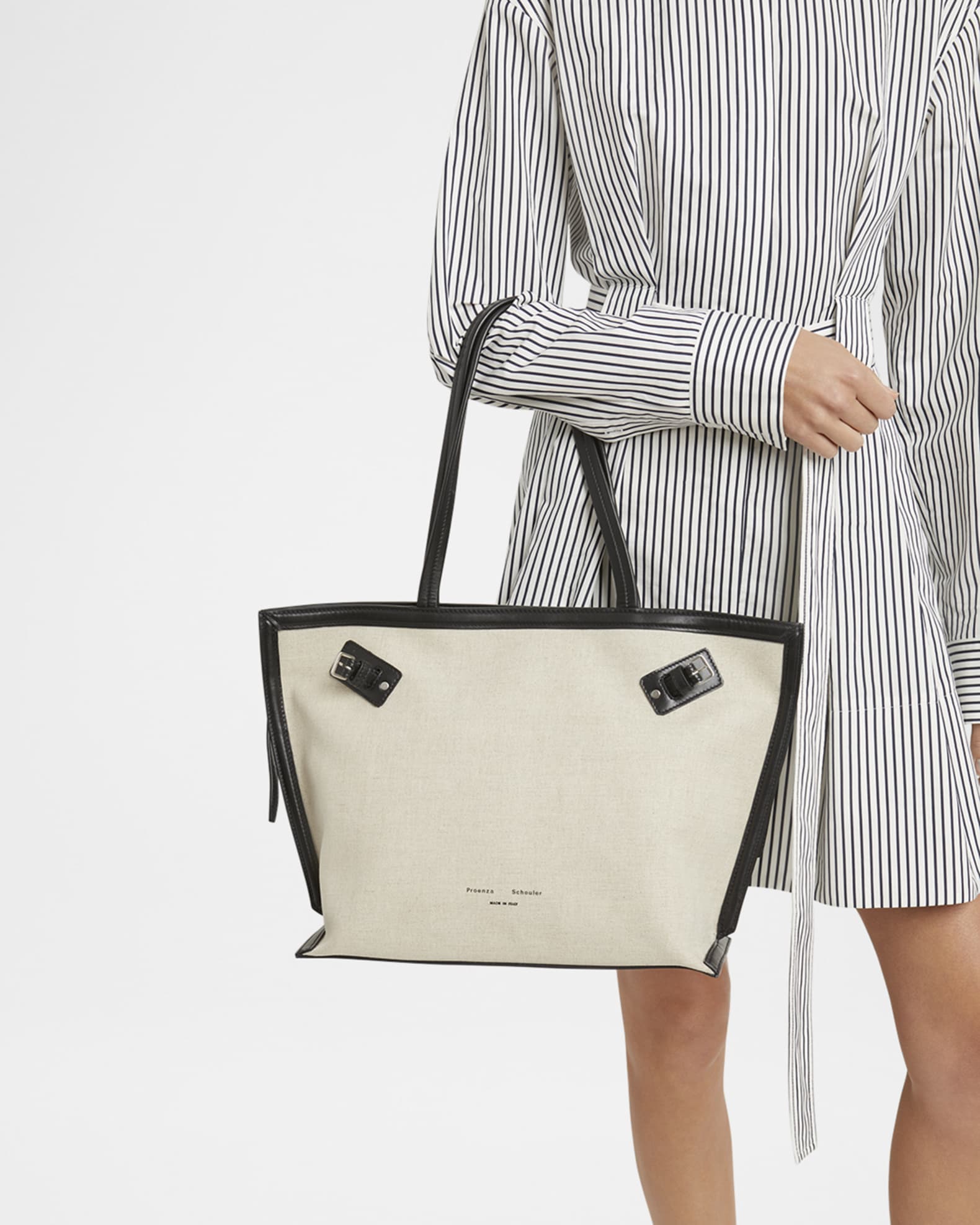 Days Linen & Leather Tote Bag 1