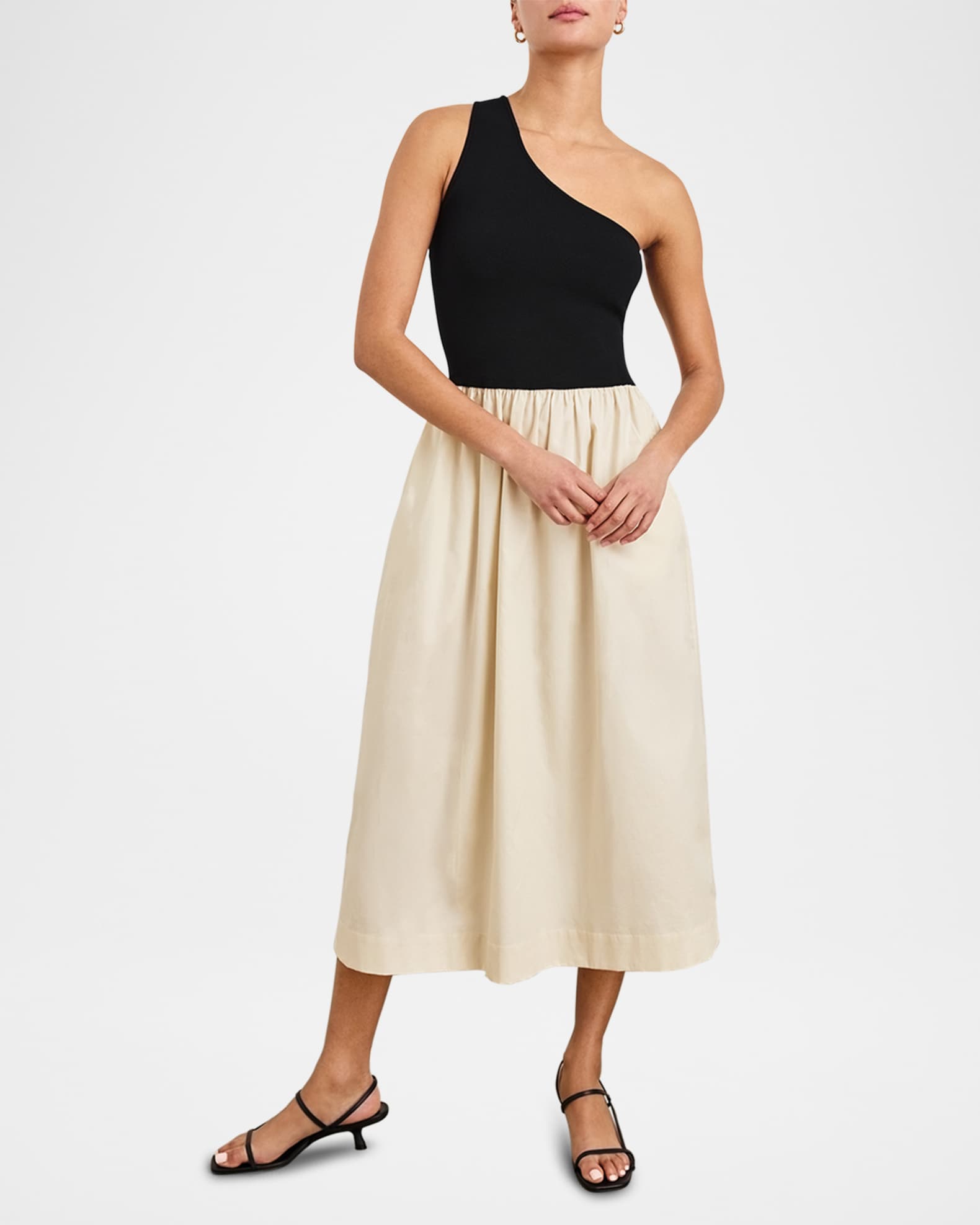 Anita Asymmetric Midi Dress 1