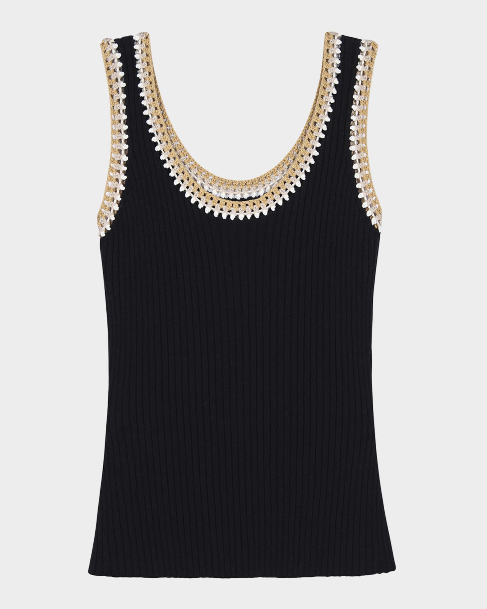 Estrella Ribbed Tank Top 0
