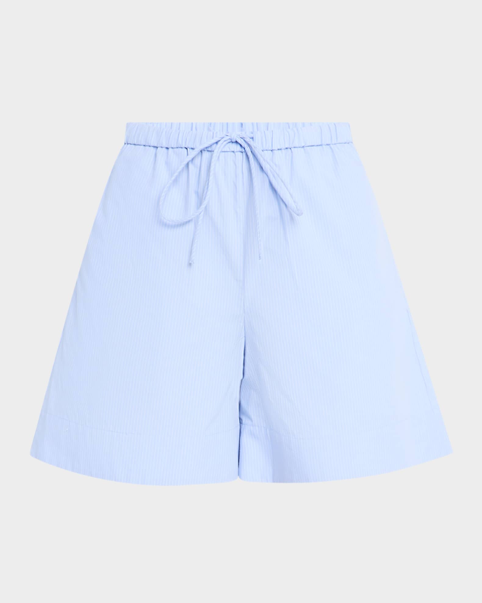 Ifeion Striped Organic Cotton Shorts 0