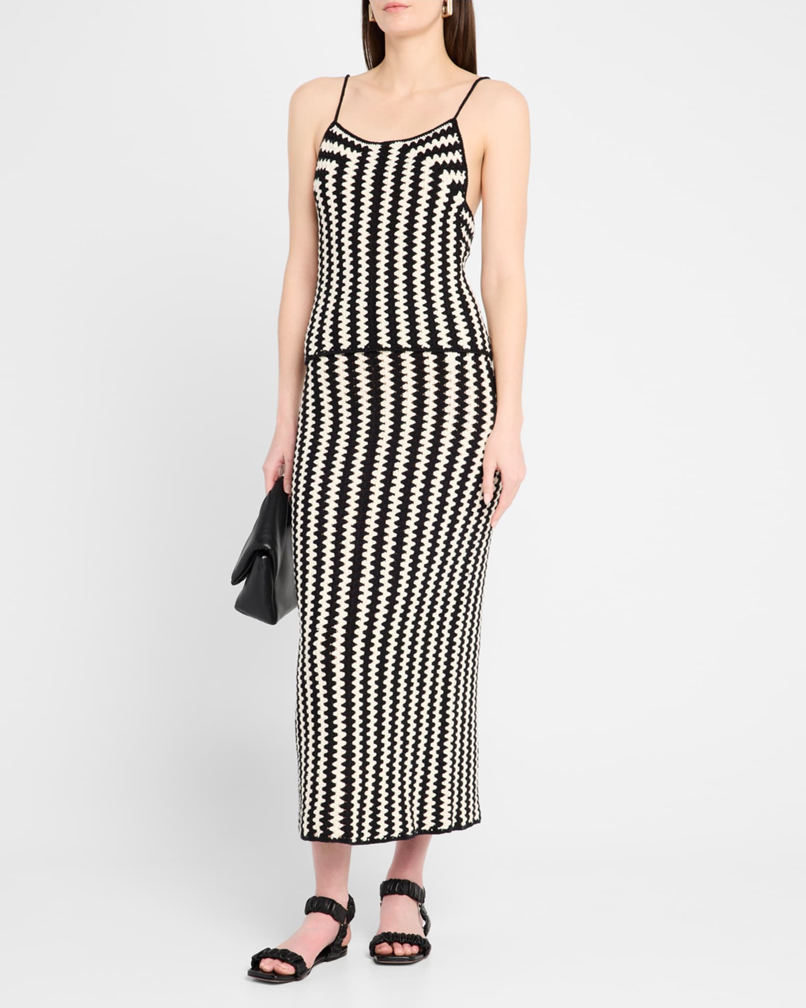 Raze Crochet Organic Cotton Midi Skirt 1