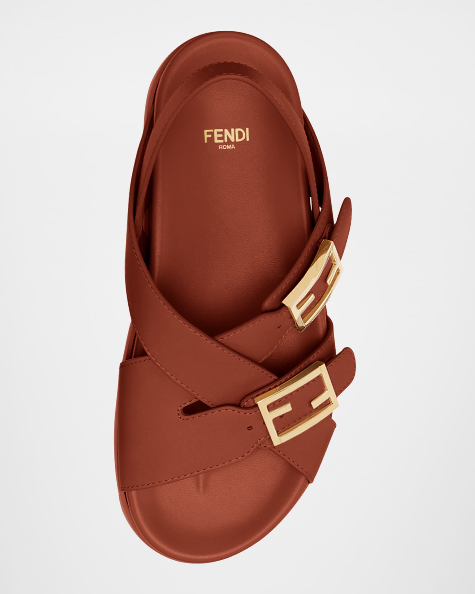 【関税込み】fendi FENDI FEEL' SANDALS Fendi Feel Leather Slingback Sandals | Neiman Marcus