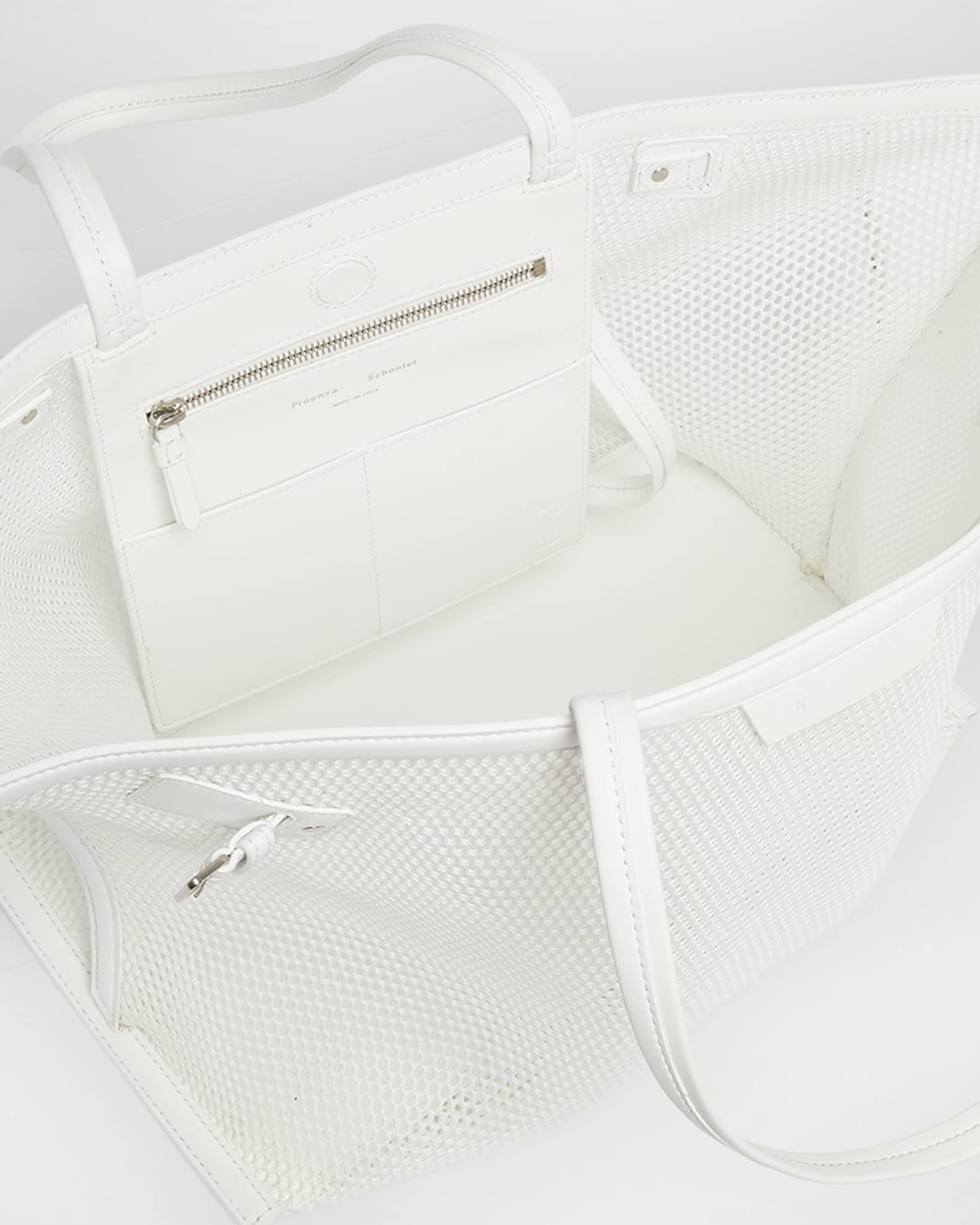 バッグ sturla mesh tote bag Proenza Schouler Days Buckle Mesh Tote Bag | Neiman Marcus