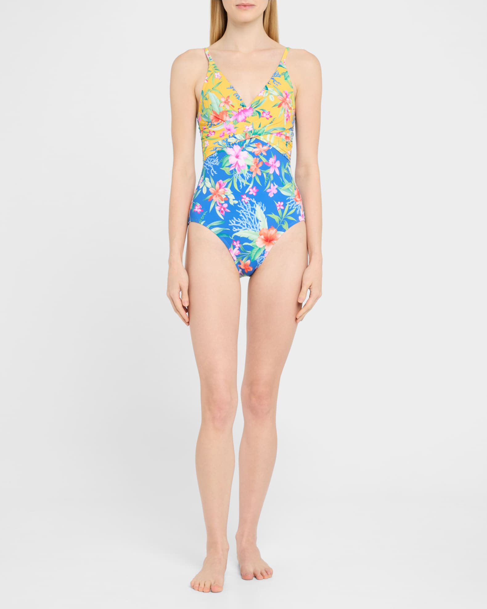 Isola Vita Twist-Front One-Piece Swimsuit 1