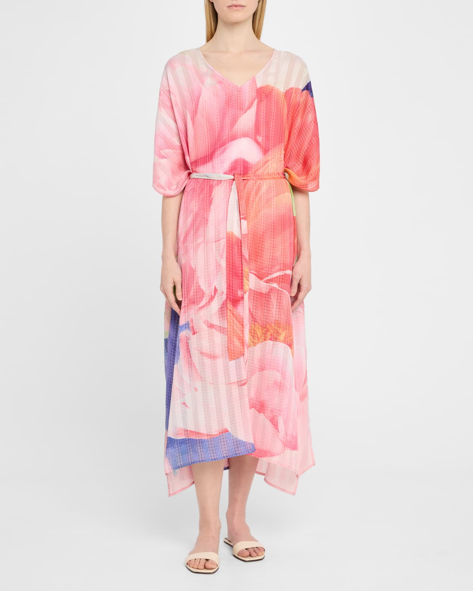 Artist Series Belted Kaftan Dress 1