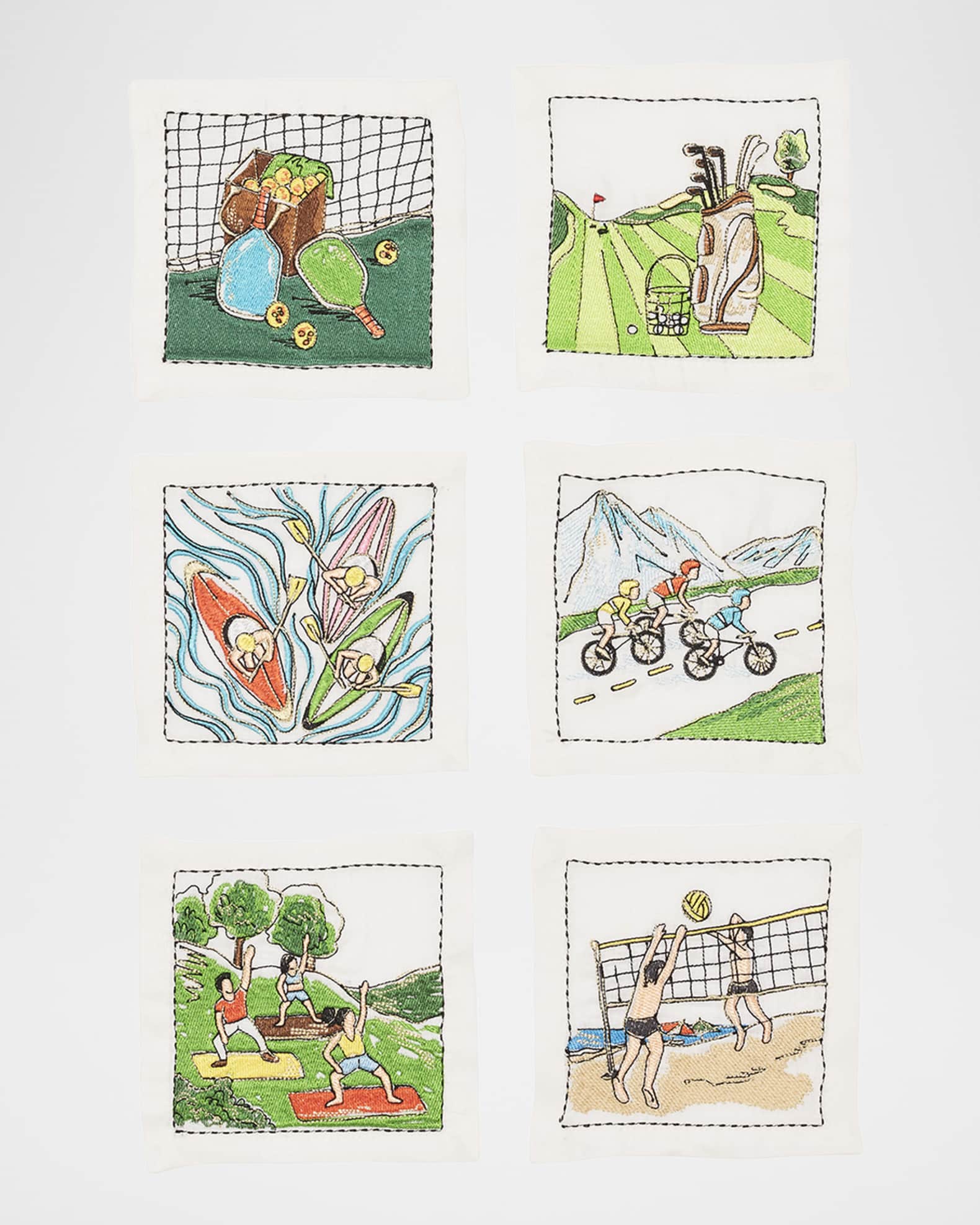 Venture Cocktail Napkins, Set of 6 0