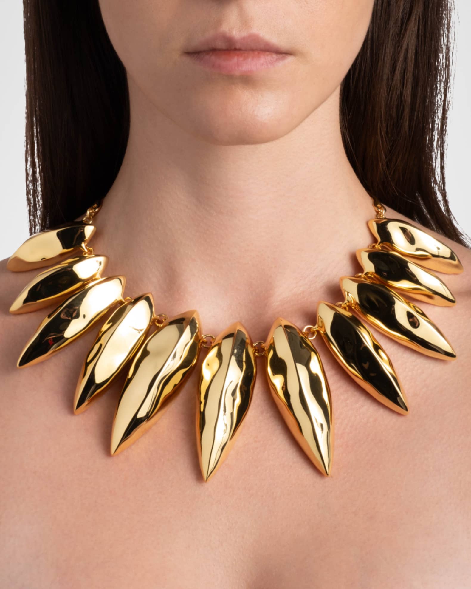 Brut Gold Armor Necklace 1