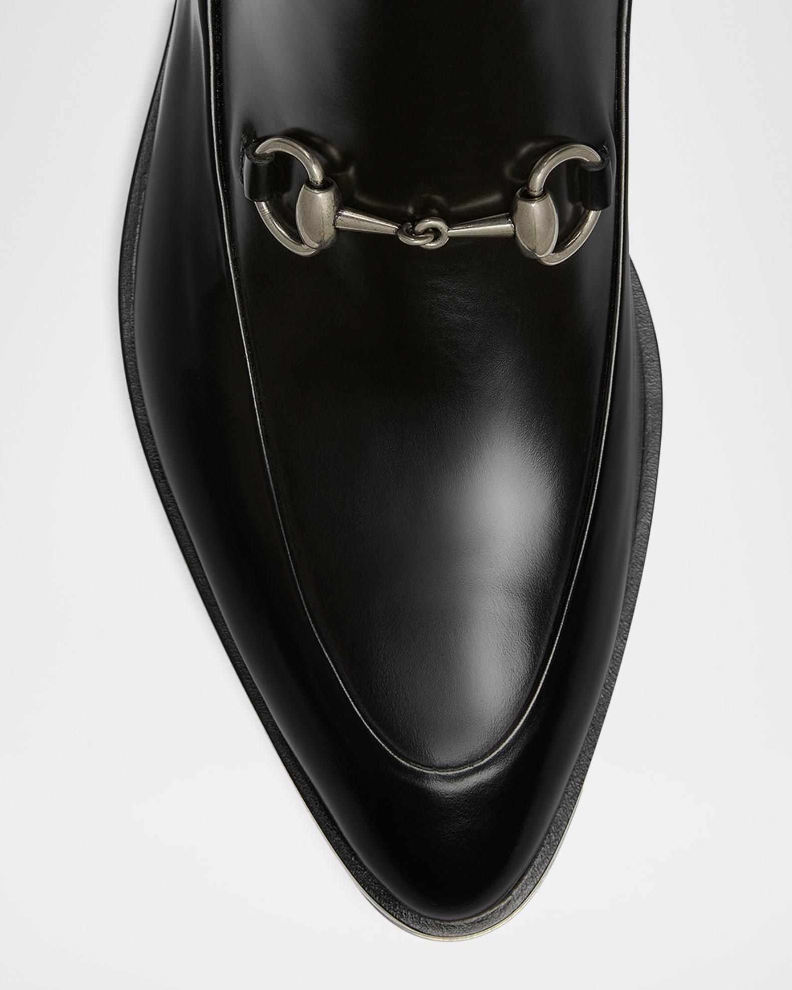 Gucci Men's Burn Leather Horsebit Ankle Boots | Neiman Marcus