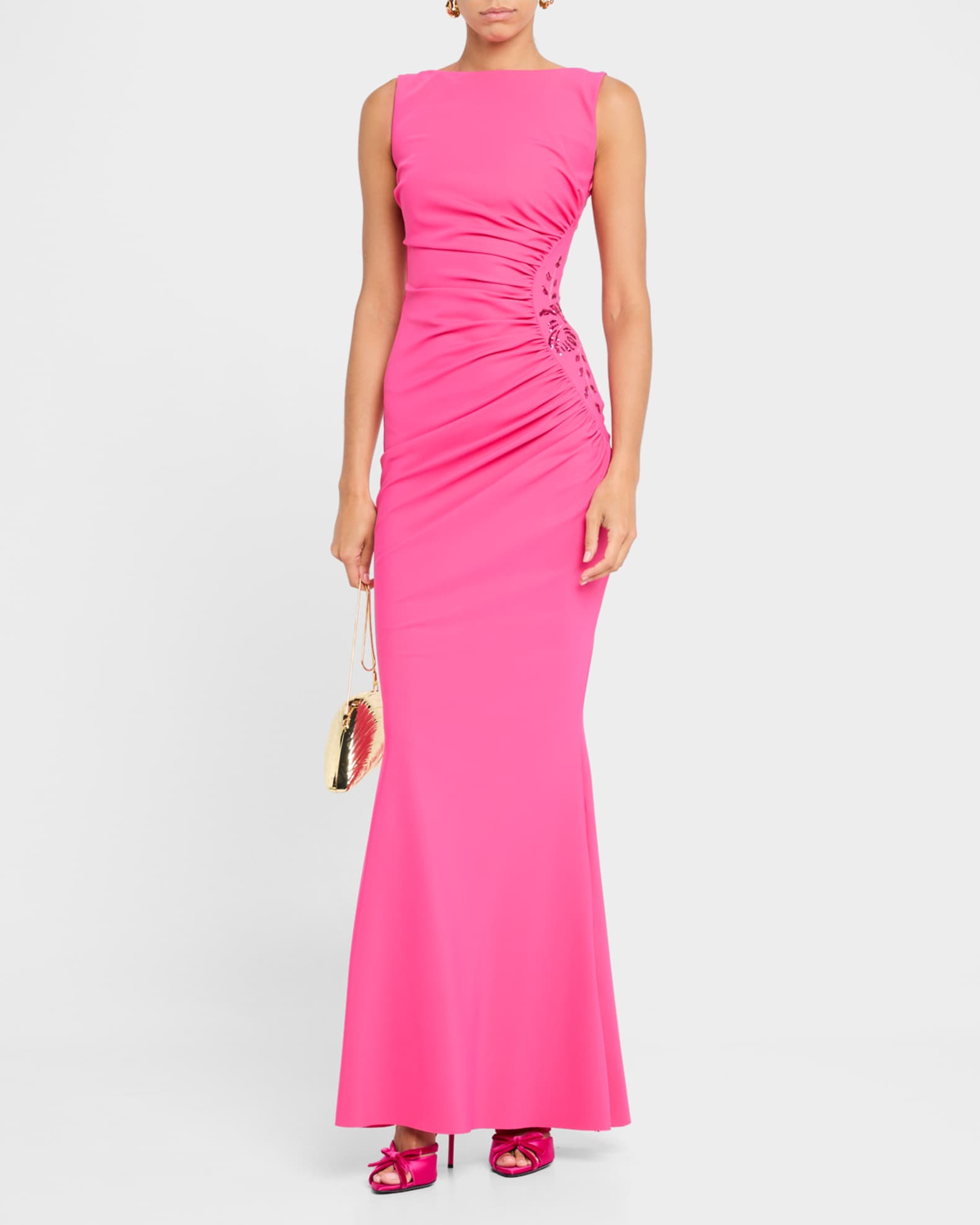 **Cinderella Divine: Embroidered Mermaid Gown for Enchanting Evenings** main image 1